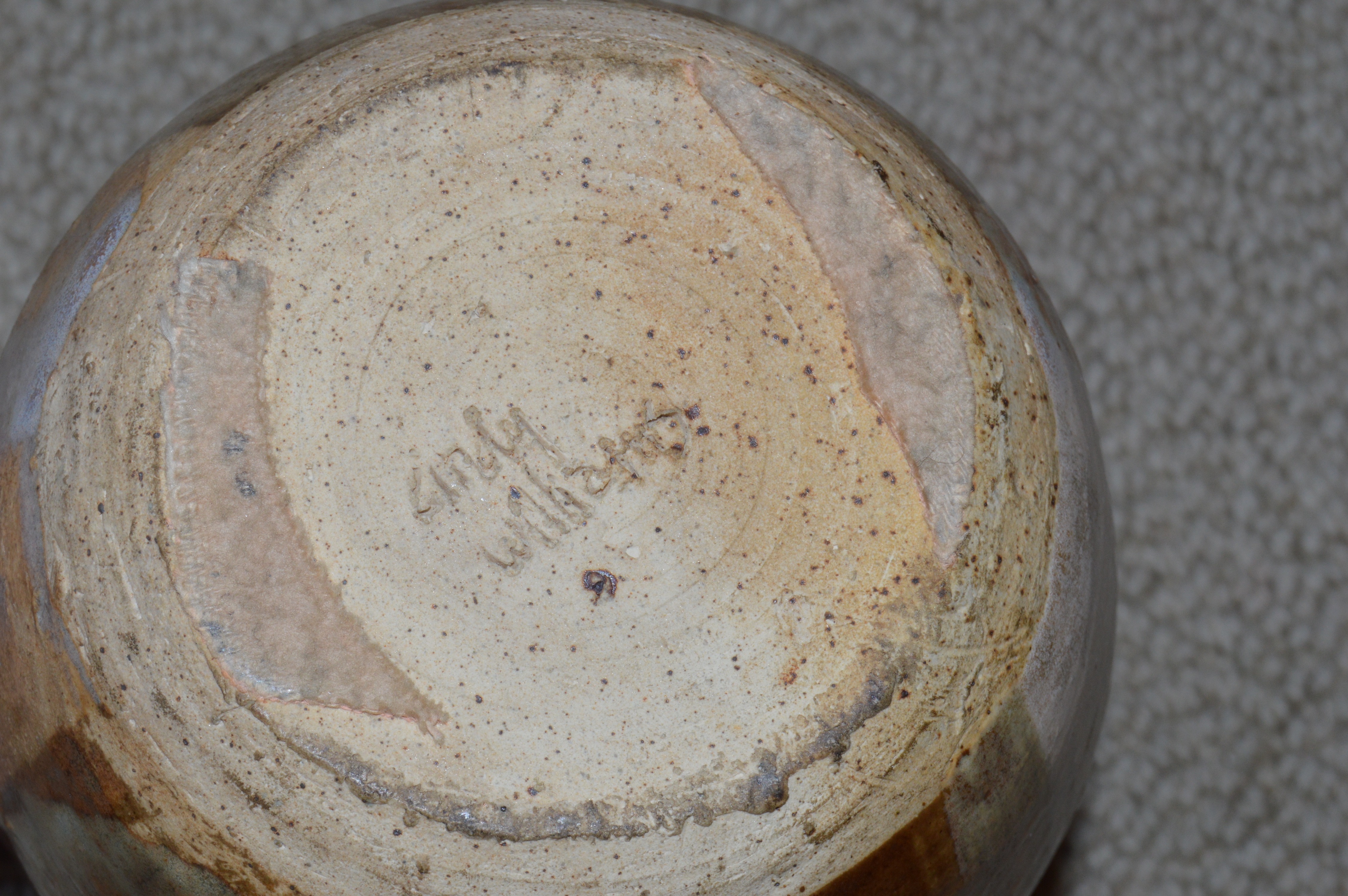 Shan Merry Seriolithograph and Assorted Natural Decor