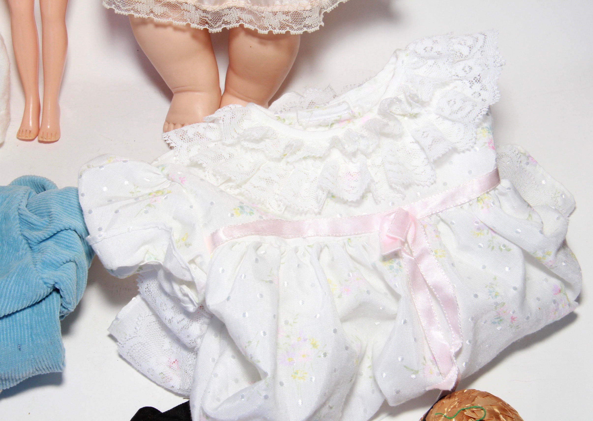 Vintage Baby Dolls and Clothing Accessories