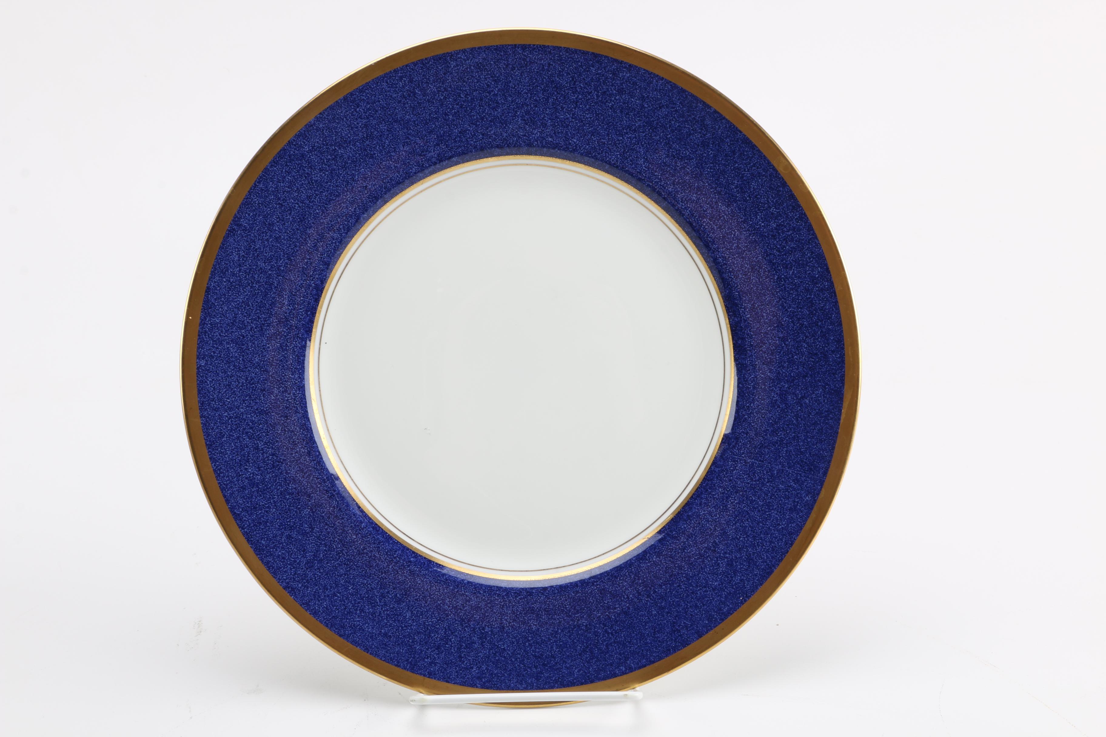 Coalport "Athlone Blue" Bone China Plates