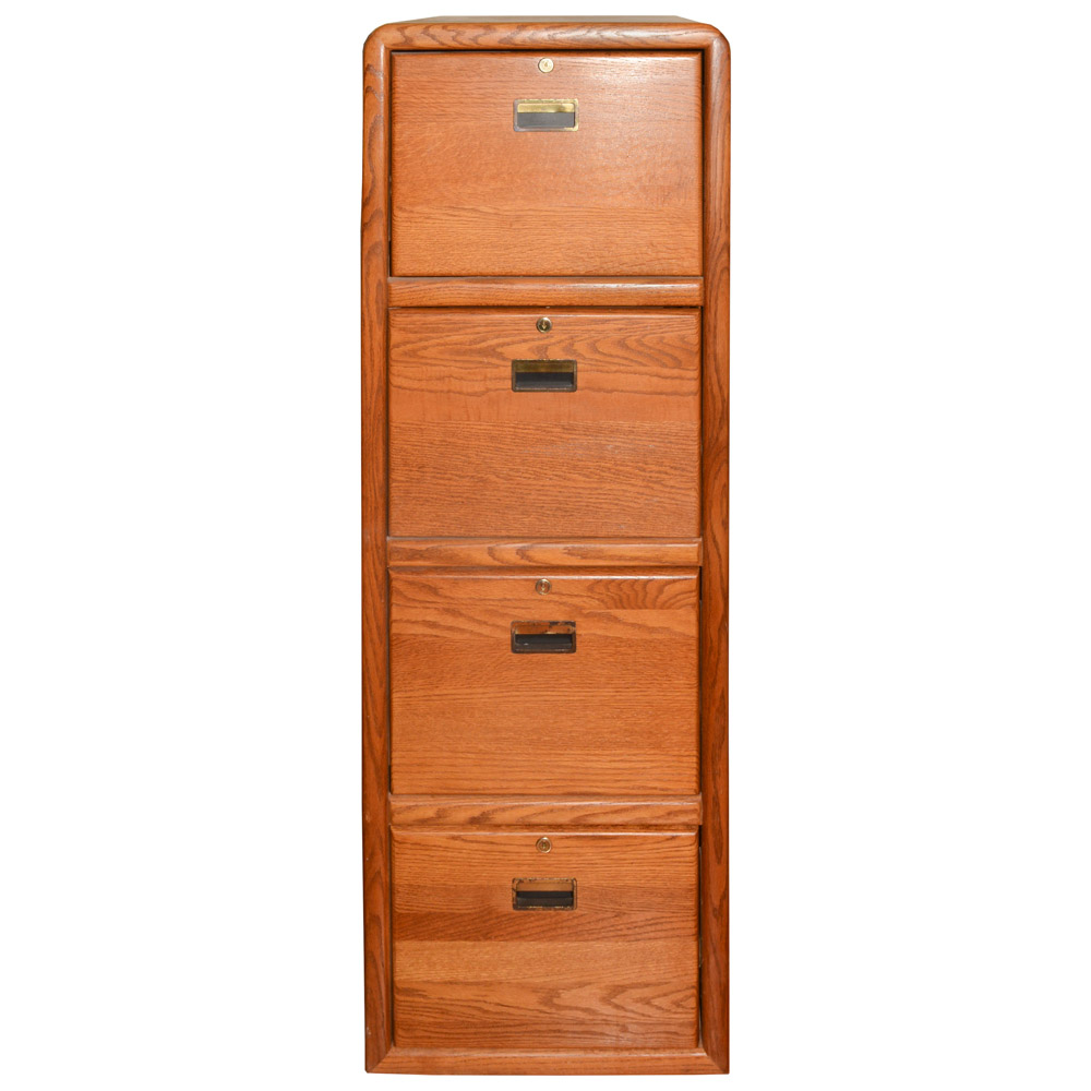 Wooden Filing Cabinet