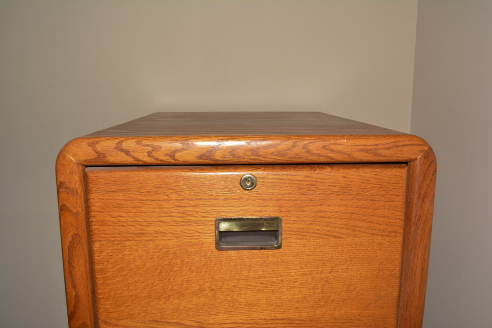 Wooden Filing Cabinet