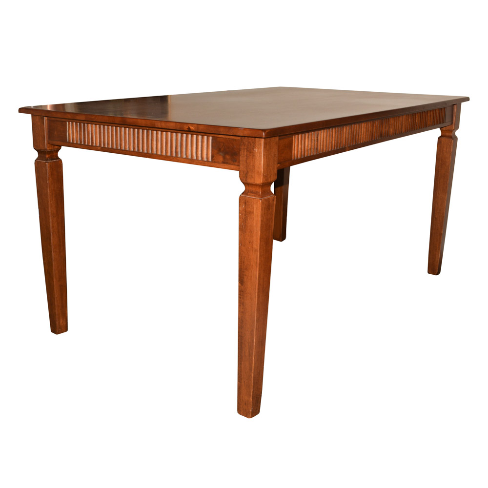 Contemporary Oak Dining Table