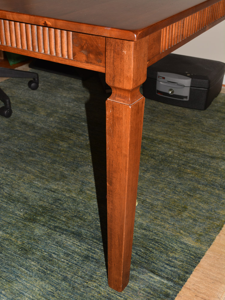 Contemporary Oak Dining Table