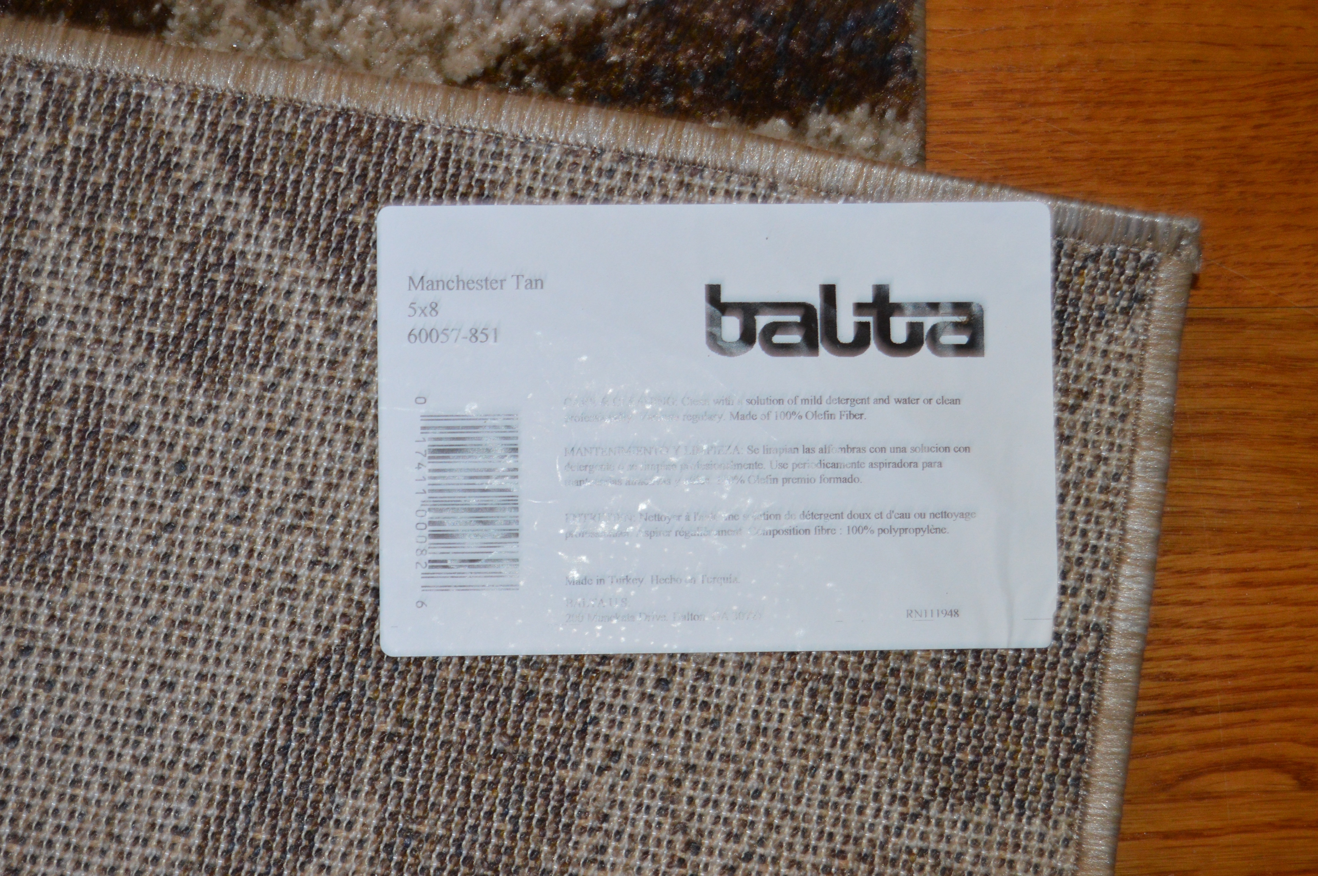 Contemporary Area Rug by Balta