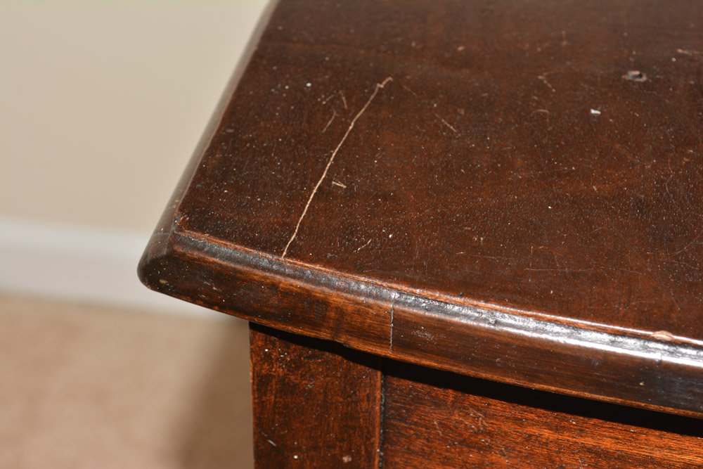 Vintage Wooden End Table