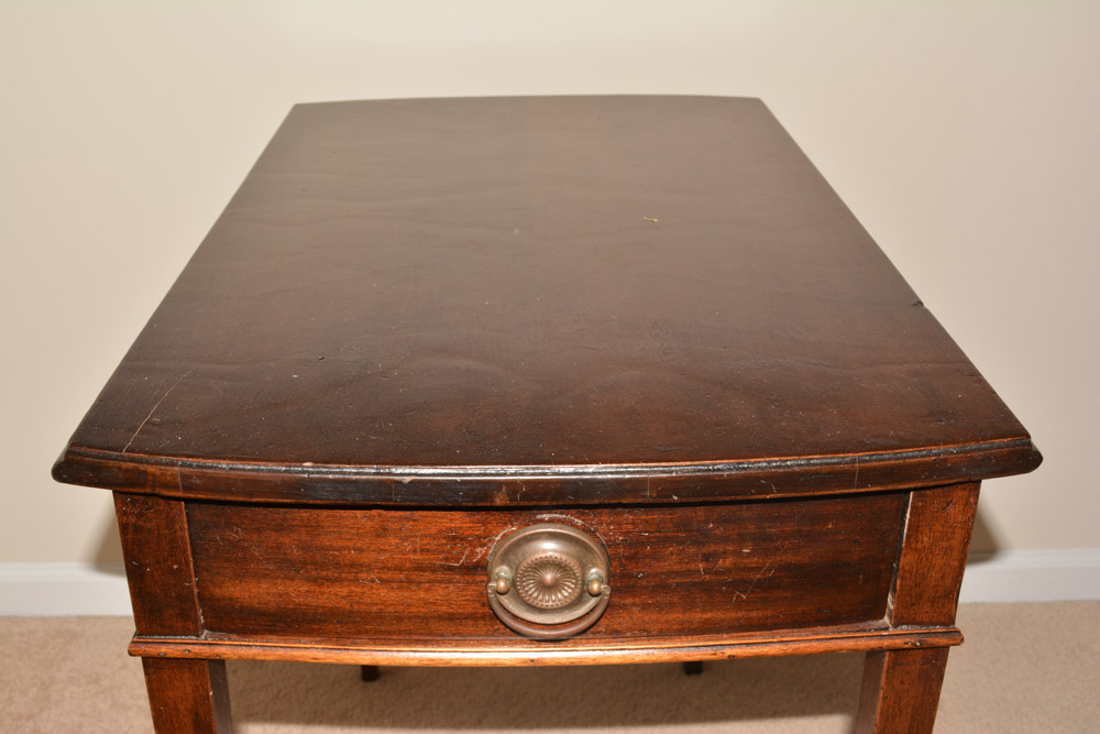 Vintage Wooden End Table