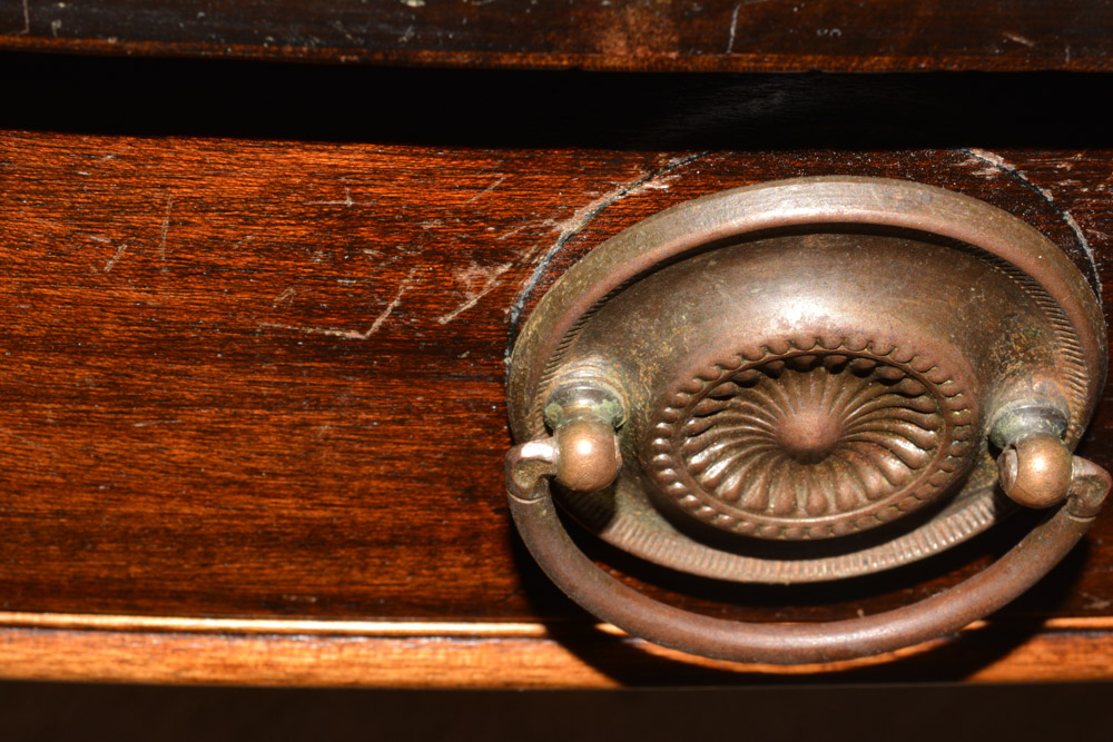 Vintage Wooden End Table