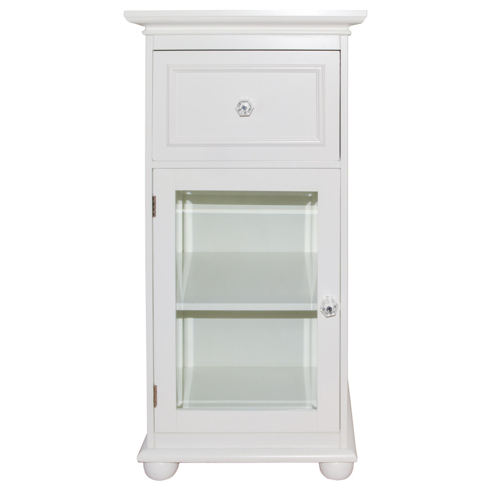 Small White Wooden Cabinet
