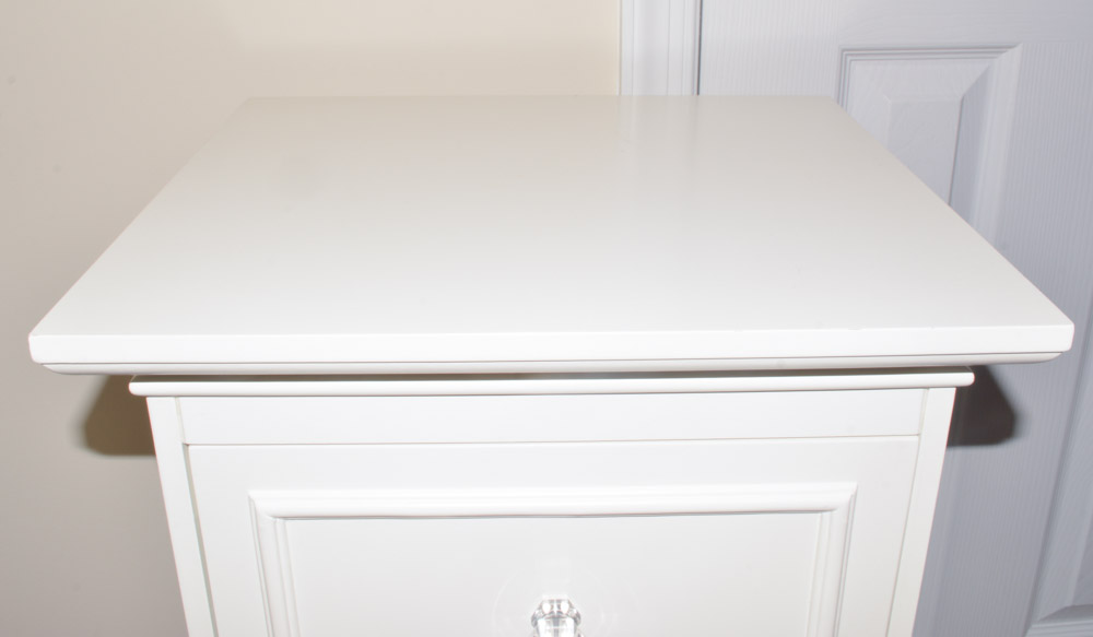 Small White Wooden Cabinet