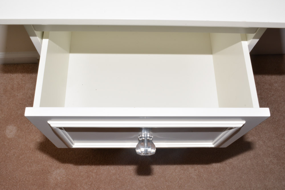 Small White Wooden Cabinet