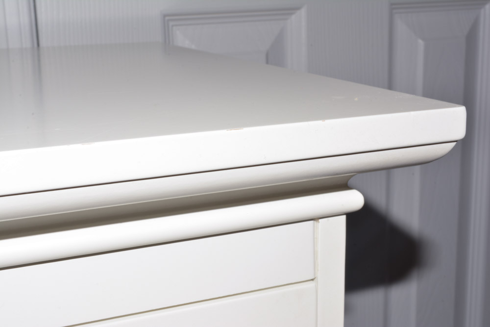 Small White Wooden Cabinet