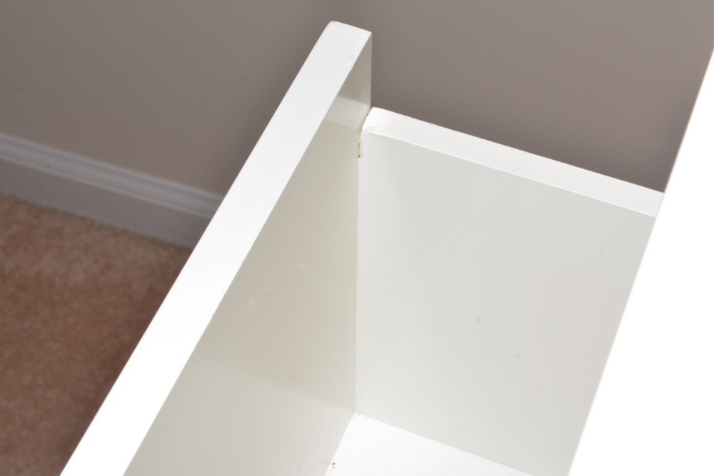 Small White Wooden Cabinet