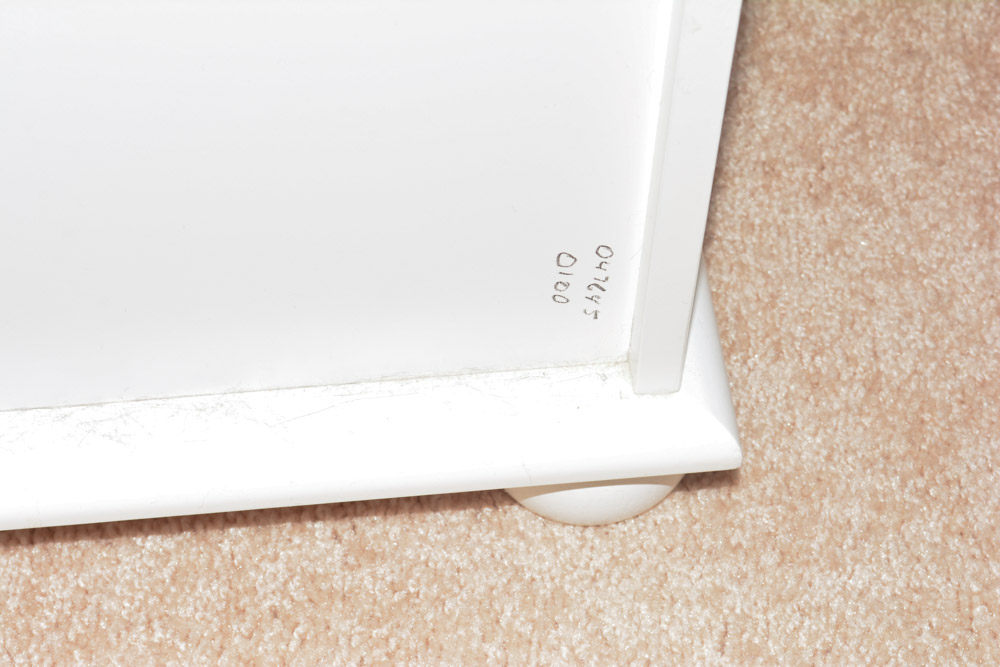 Small White Wooden Cabinet