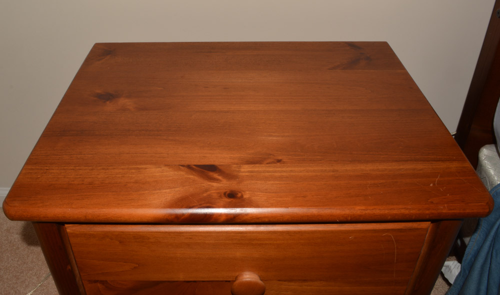 Contemporary Cherry Nightstand