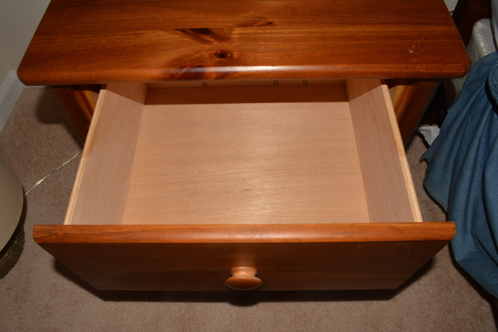 Contemporary Cherry Nightstand