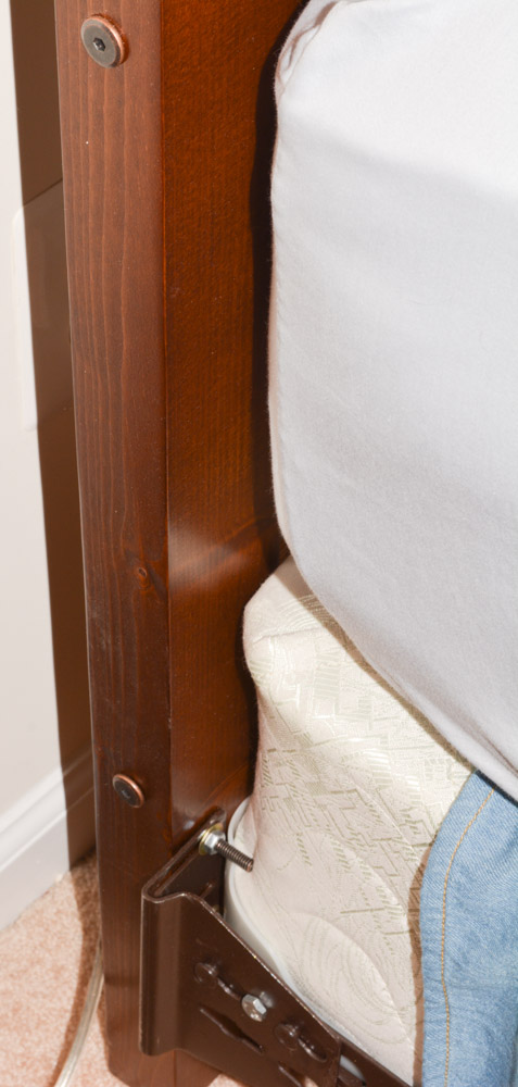 Contemporary Queen Size Cherry Headboard by Dorel