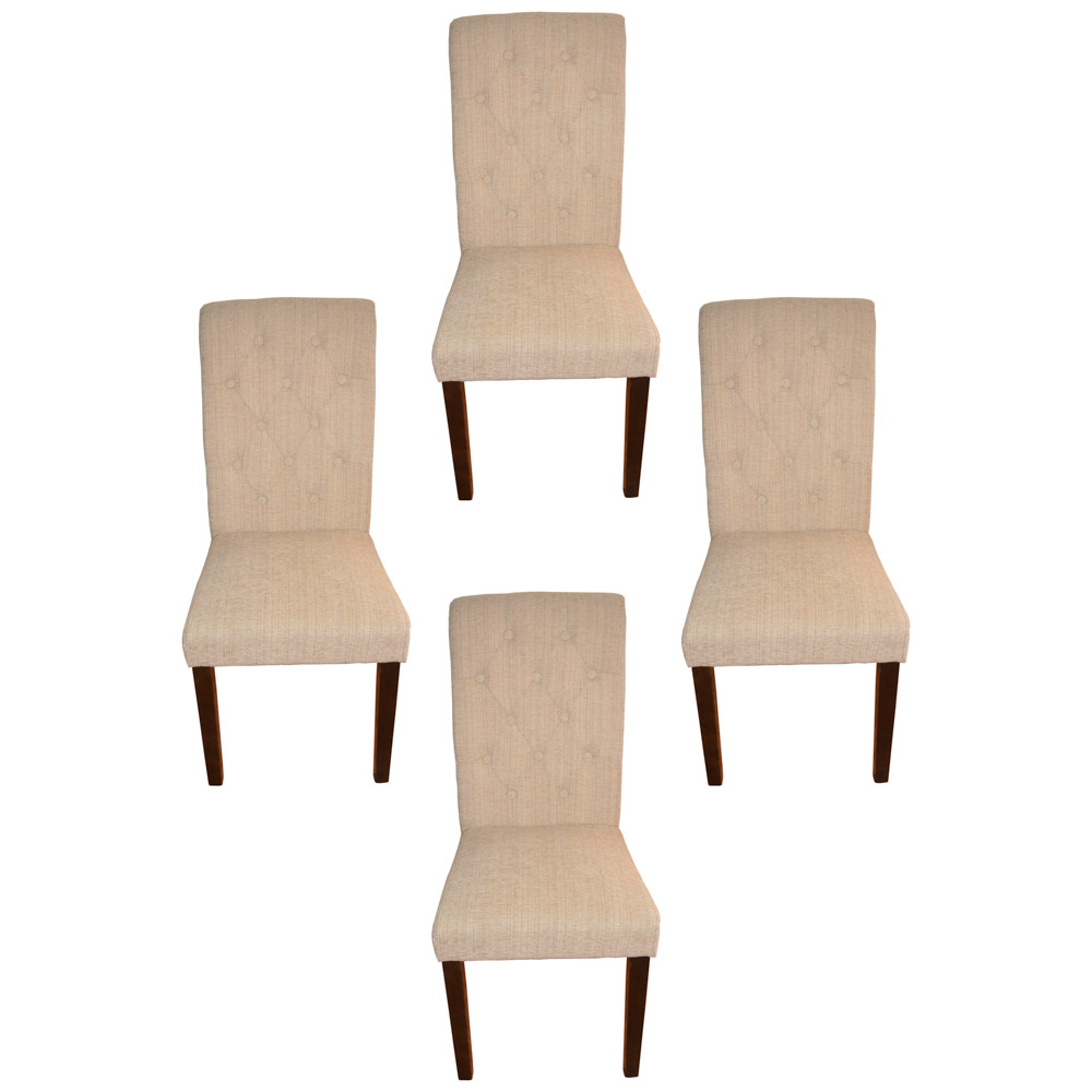 Contemporary Tufted Dining Chairs