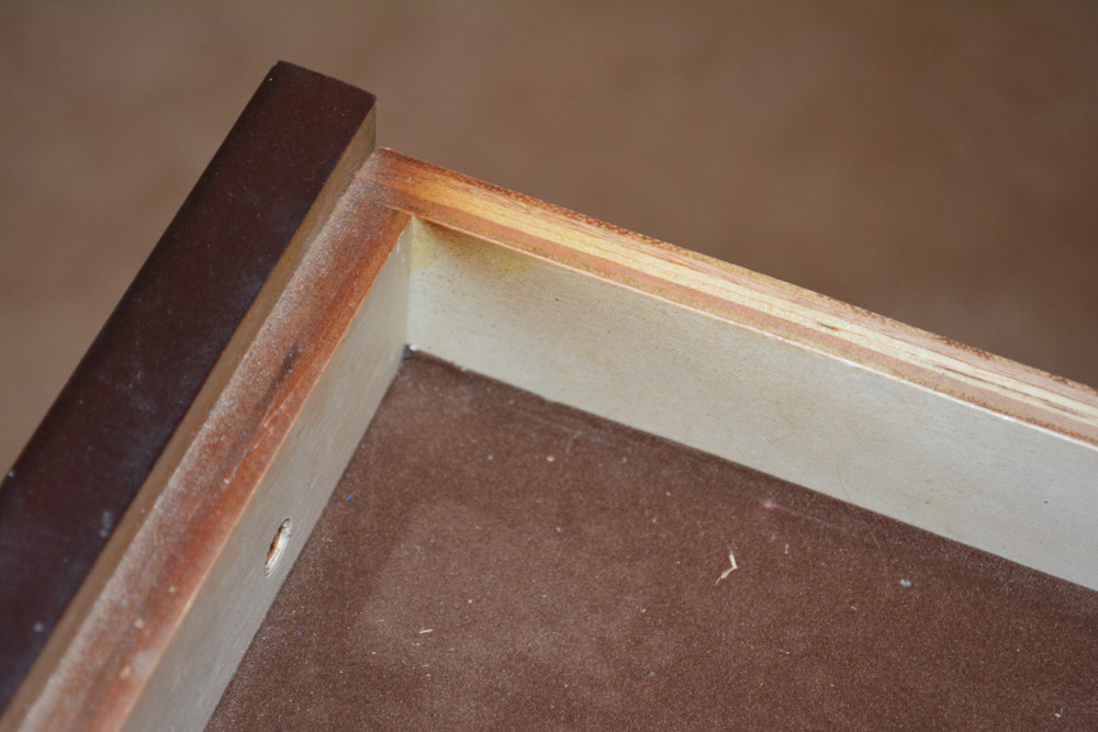 Contemporary Queen Anne-Style Vanity with Mirror and Stool