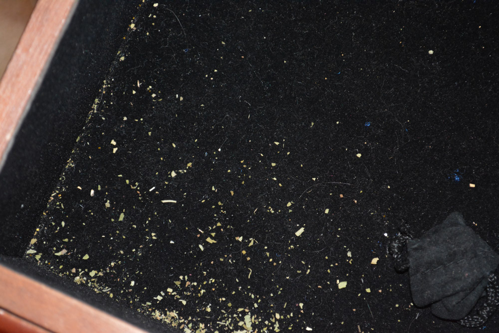 Contemporary Queen Anne-Style Jewelry Cabinet by Powell