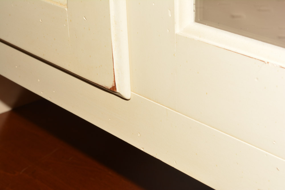 Contemporary Maple Buffet with Hutch by Ethan Allen