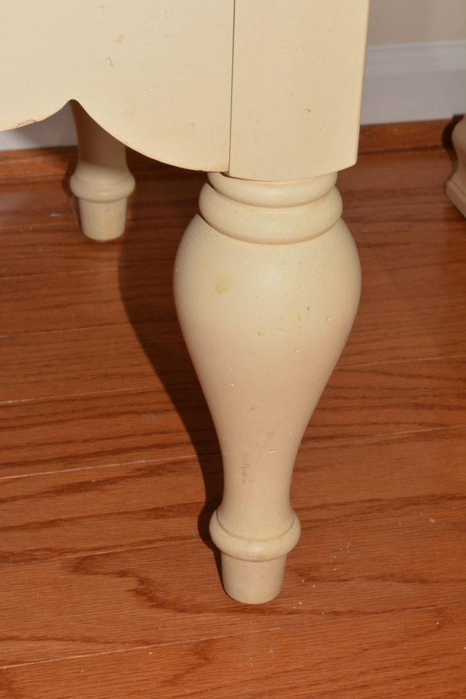 Contemporary Maple Buffet with Hutch by Ethan Allen