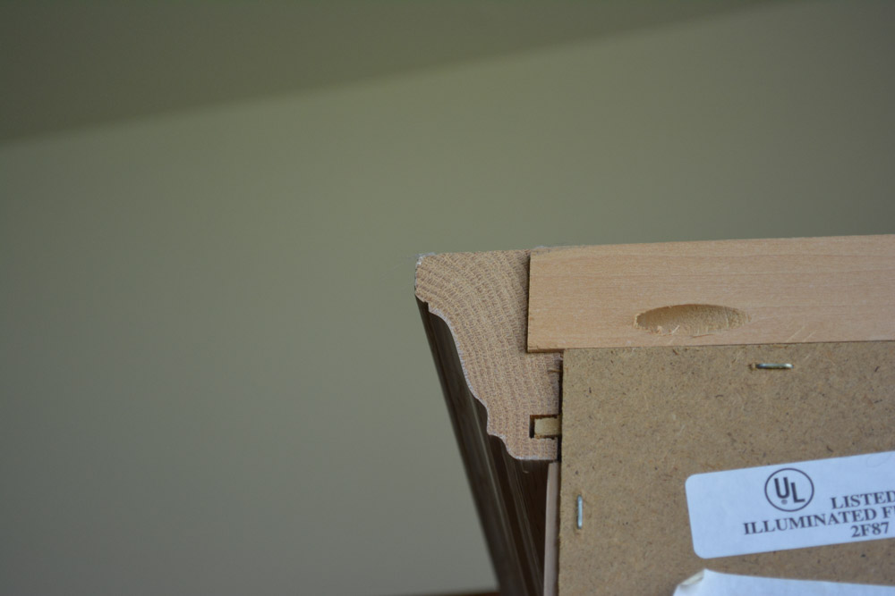 Contemporary Oak Display Cabinet by Pulaski