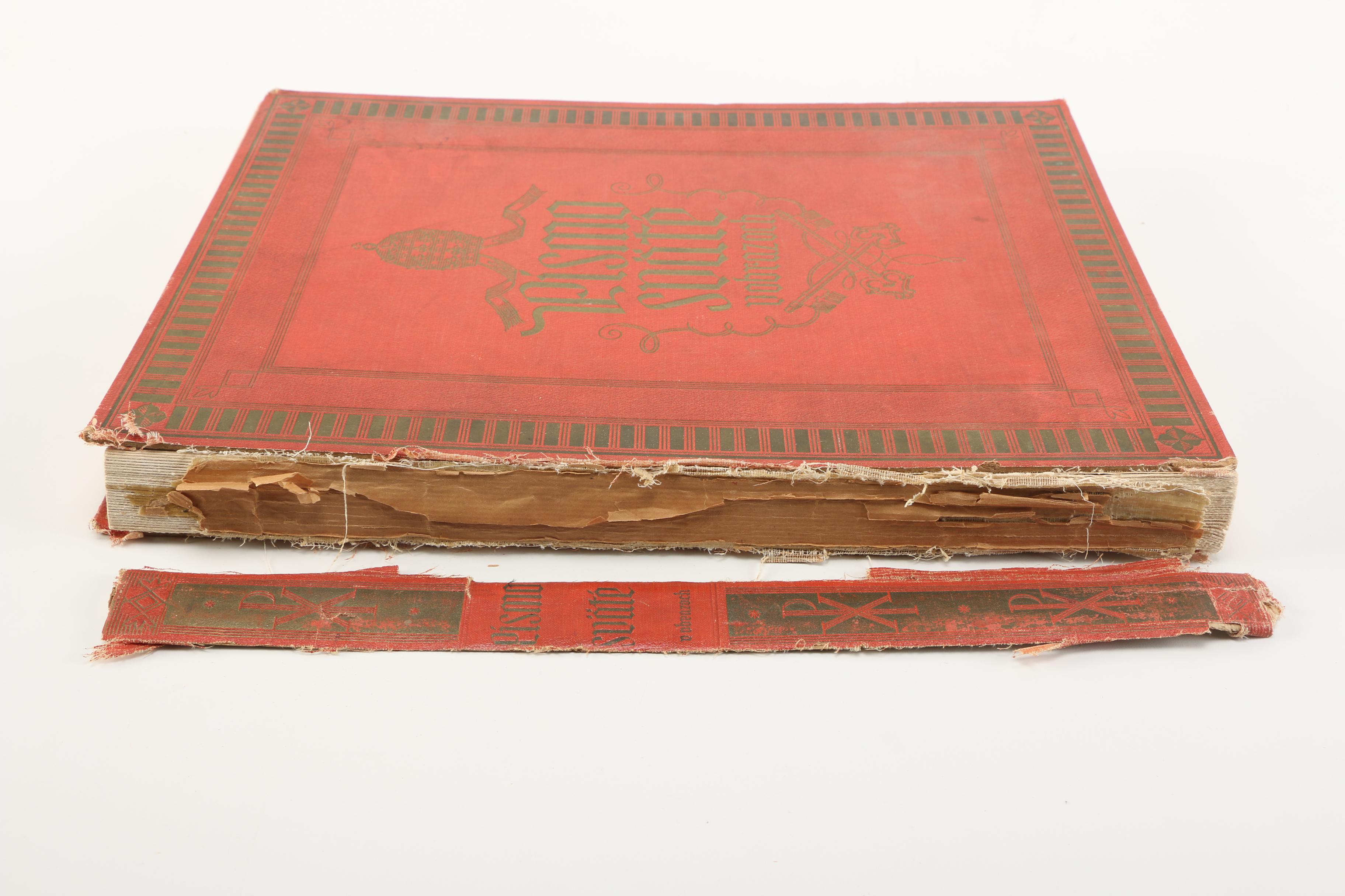 1937 First Edition "Písmo Svaté V Obrazech"