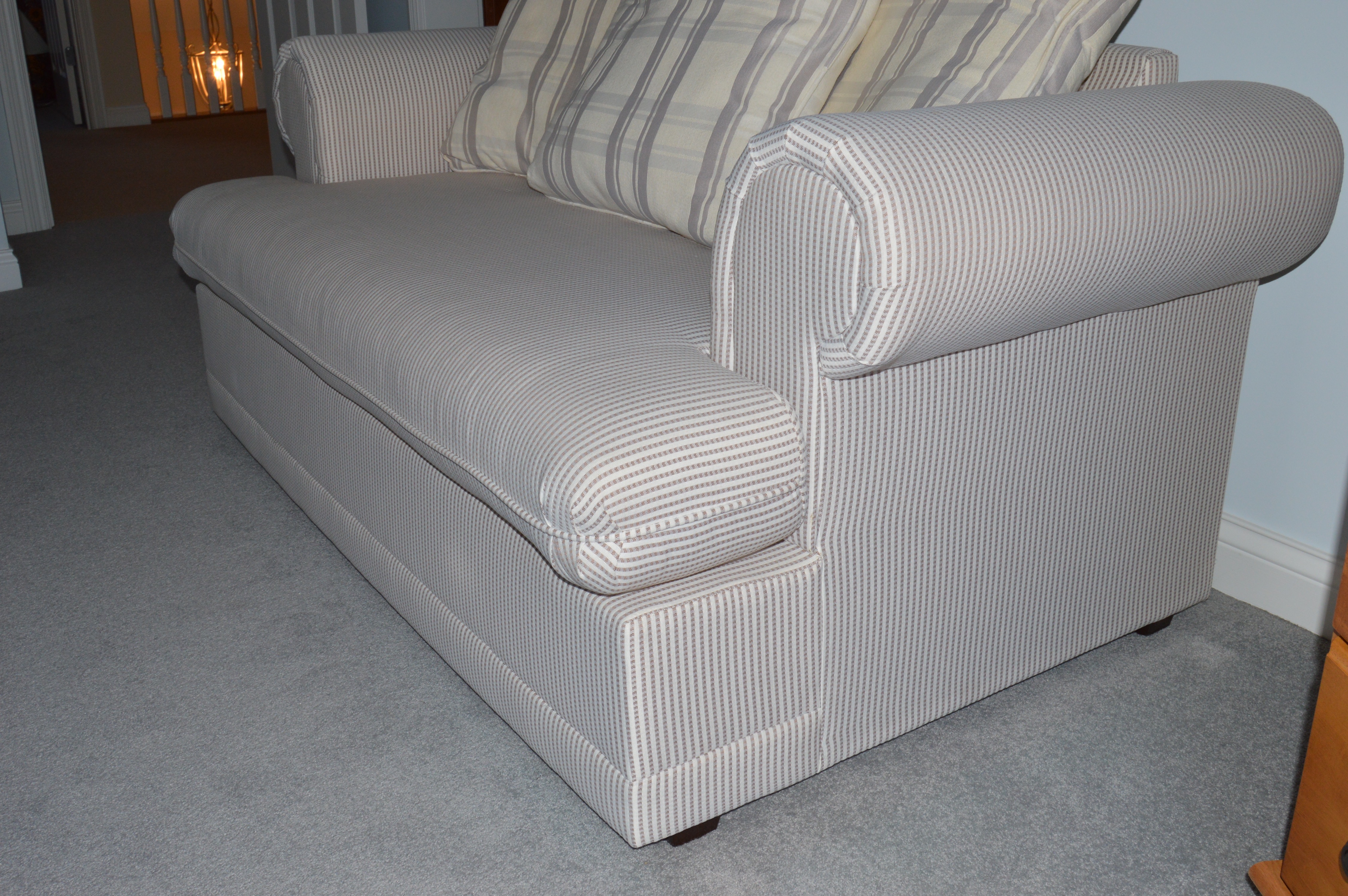 Plush Fabric Loveset by Barclay Furniture Co.