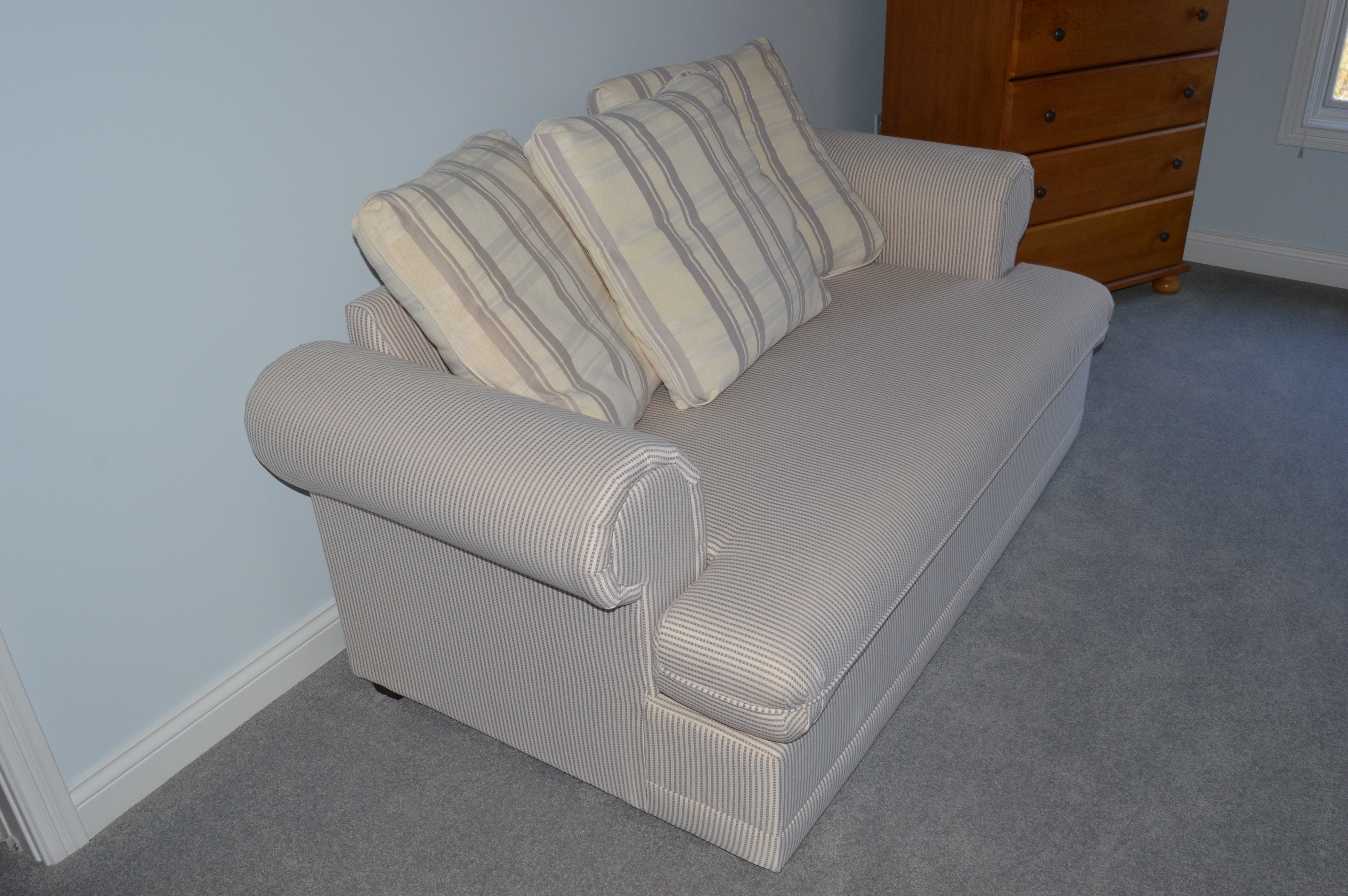 Plush Fabric Loveset by Barclay Furniture Co.