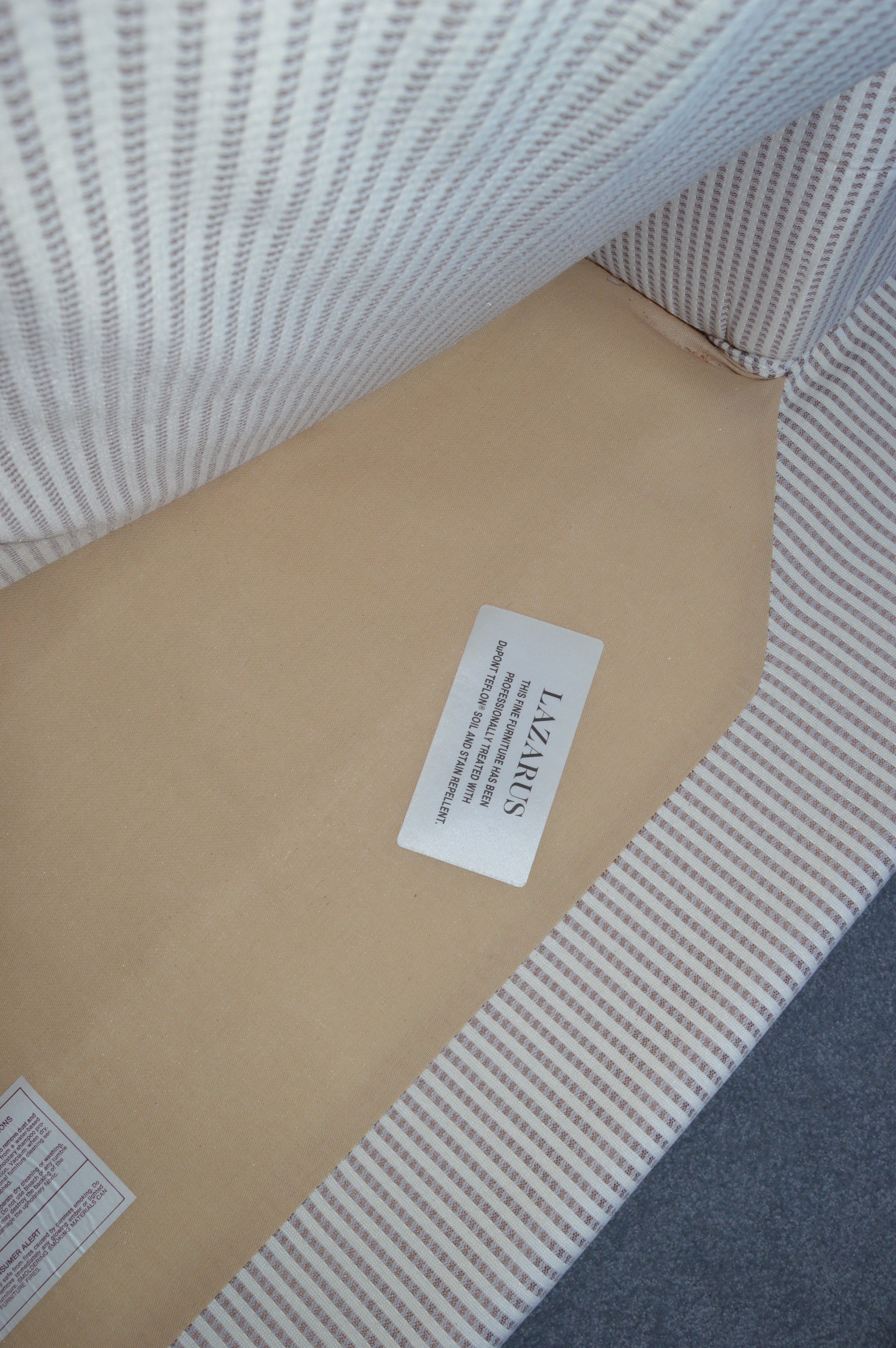 Plush Fabric Loveset by Barclay Furniture Co.