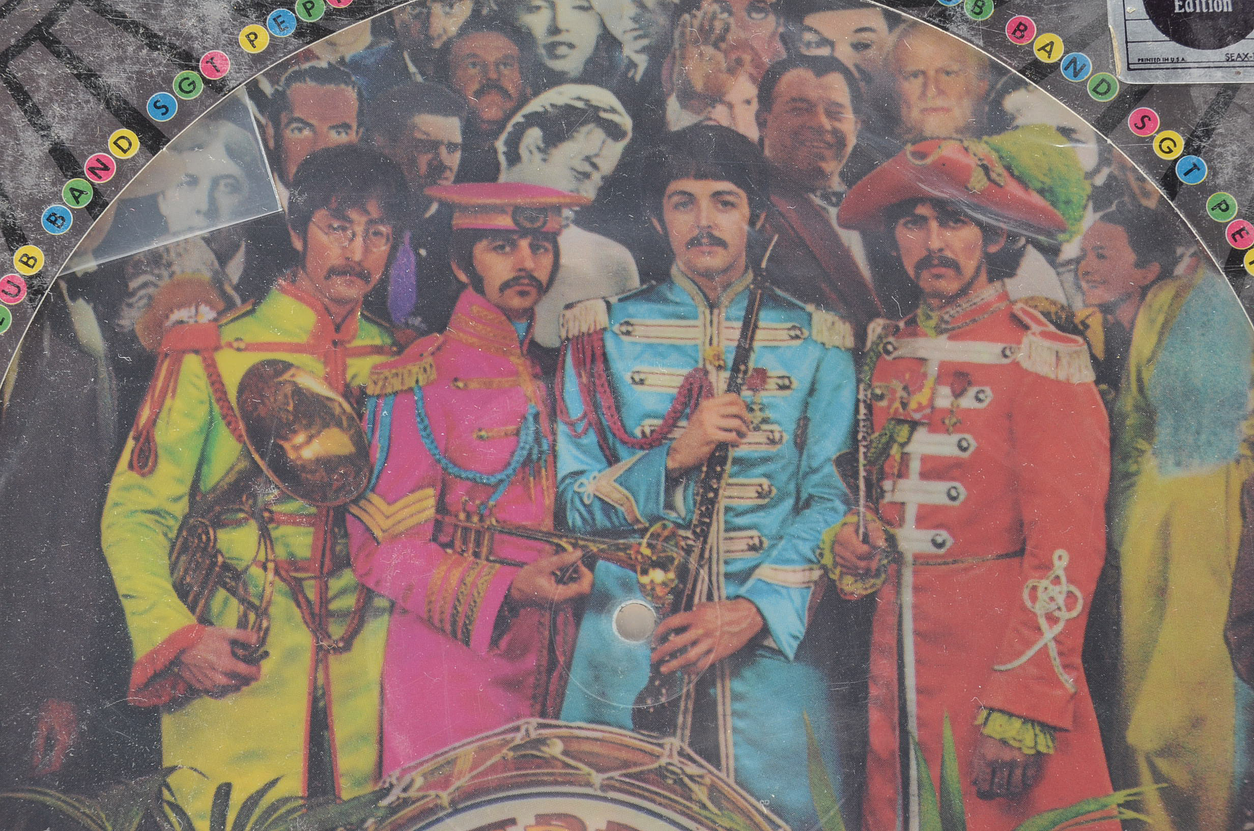 Sealed 1978 Beatles "Sgt. Pepper" Picture Disc