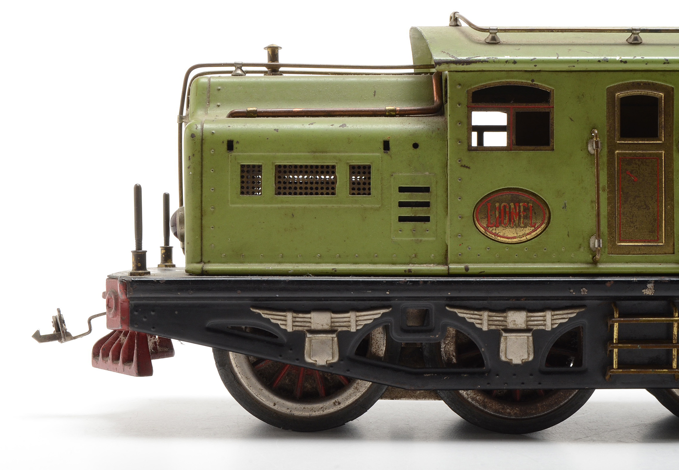 Pre-War Lionel 408E Standard Gauge Engine in Apple Green