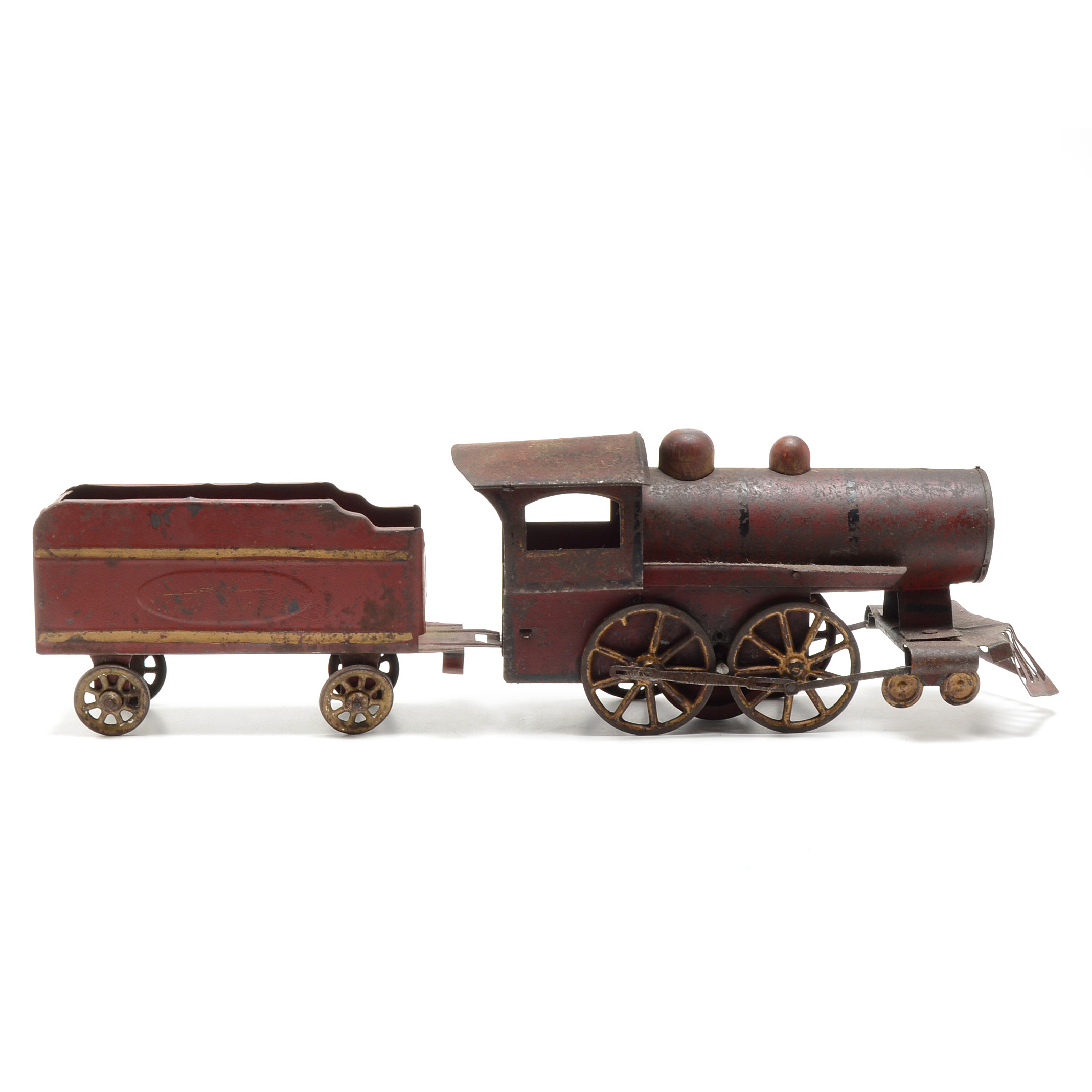 Antique Davis P Clark Tin Hill Climber Train