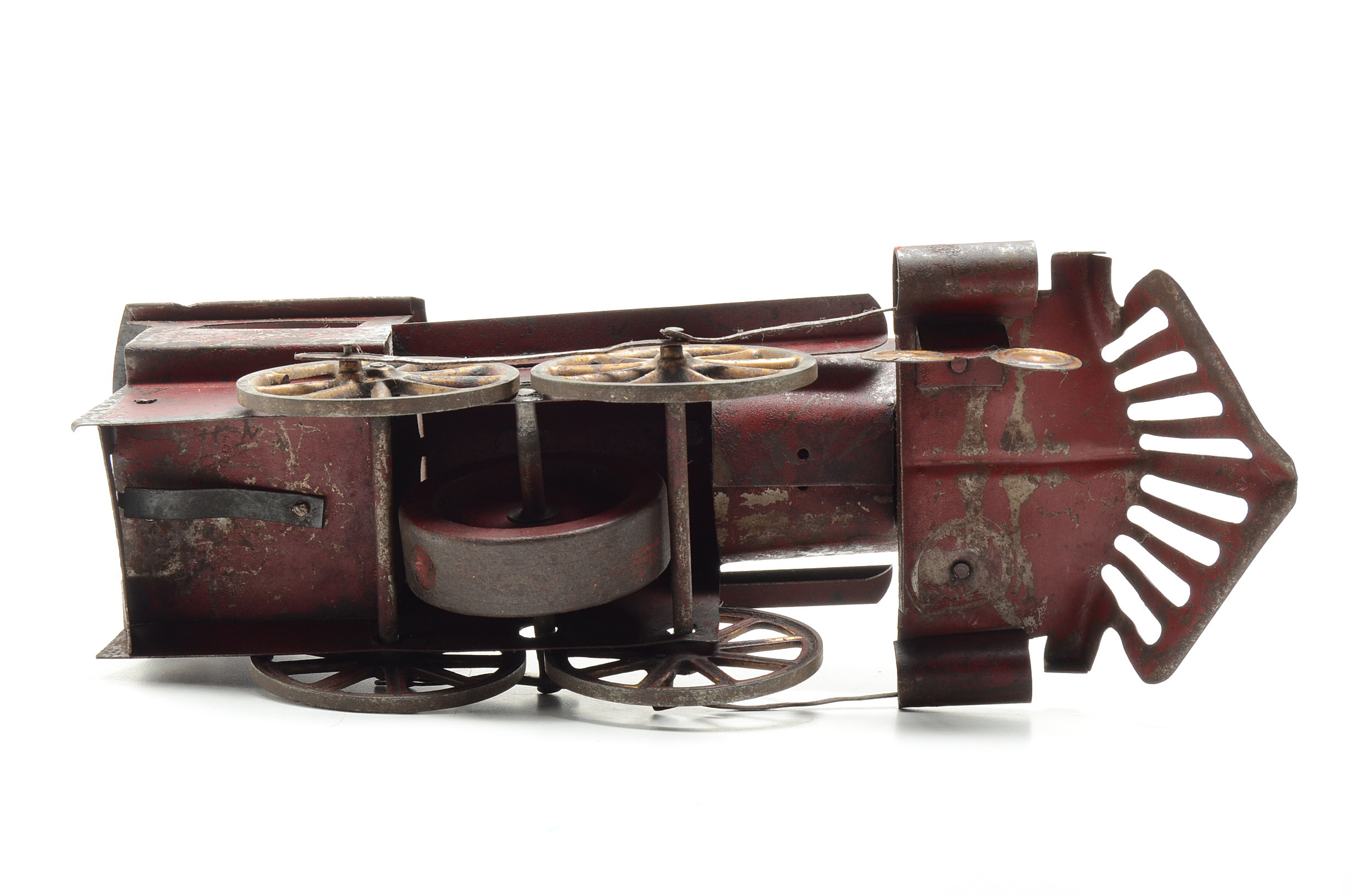 Antique Davis P Clark Tin Hill Climber Train