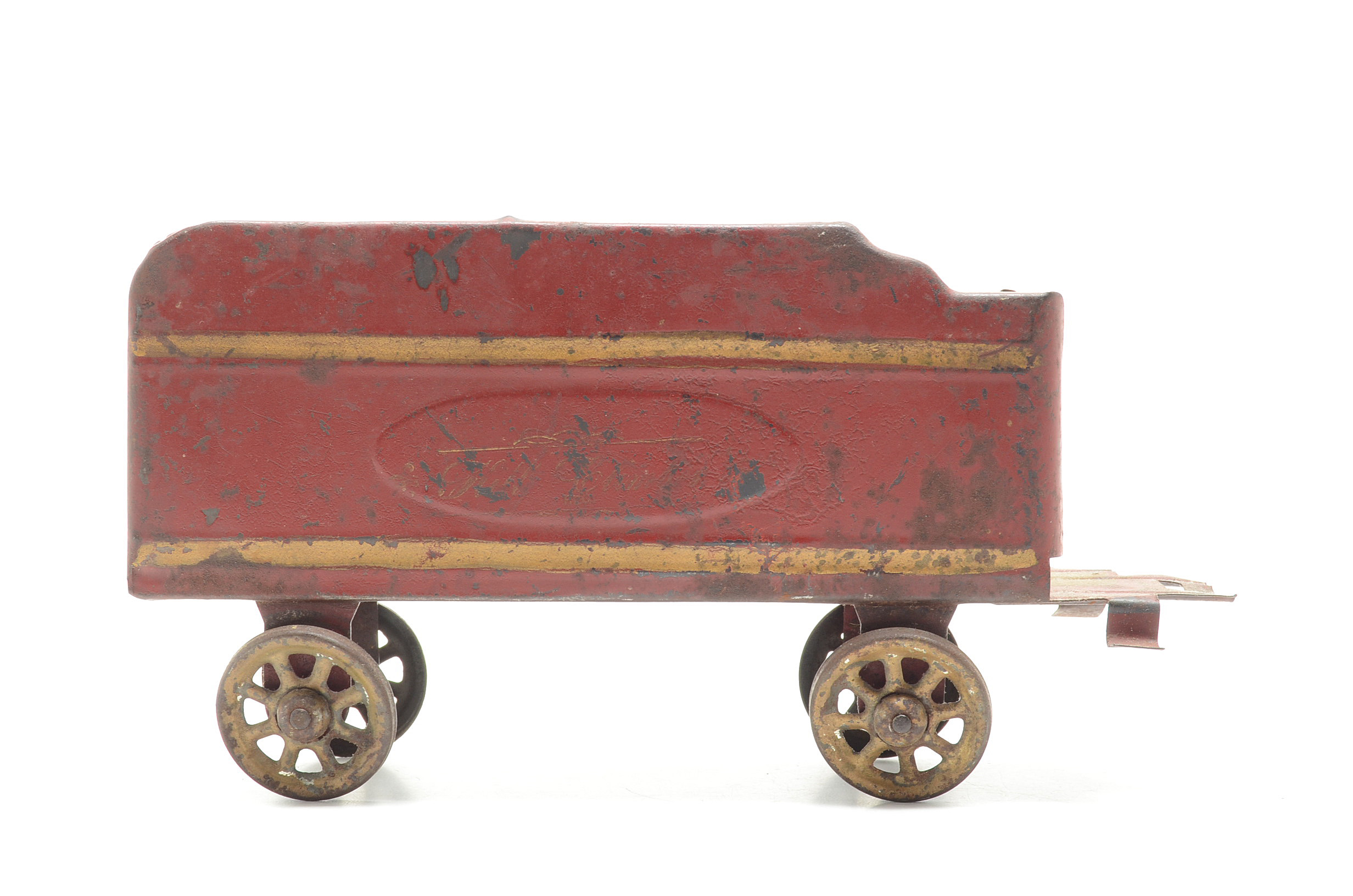 Antique Davis P Clark Tin Hill Climber Train