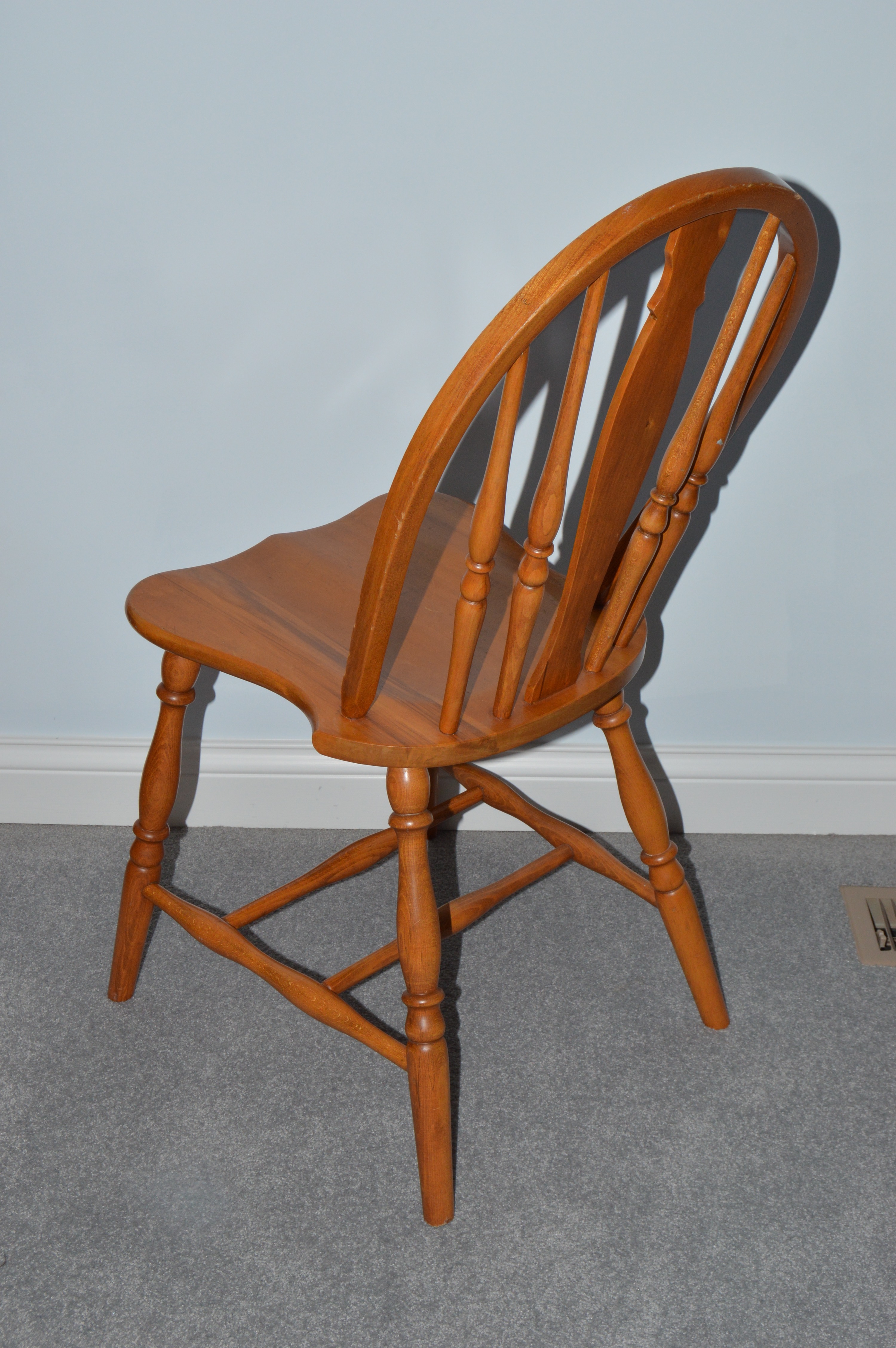Chippendale Style Desk and Windsor Chair