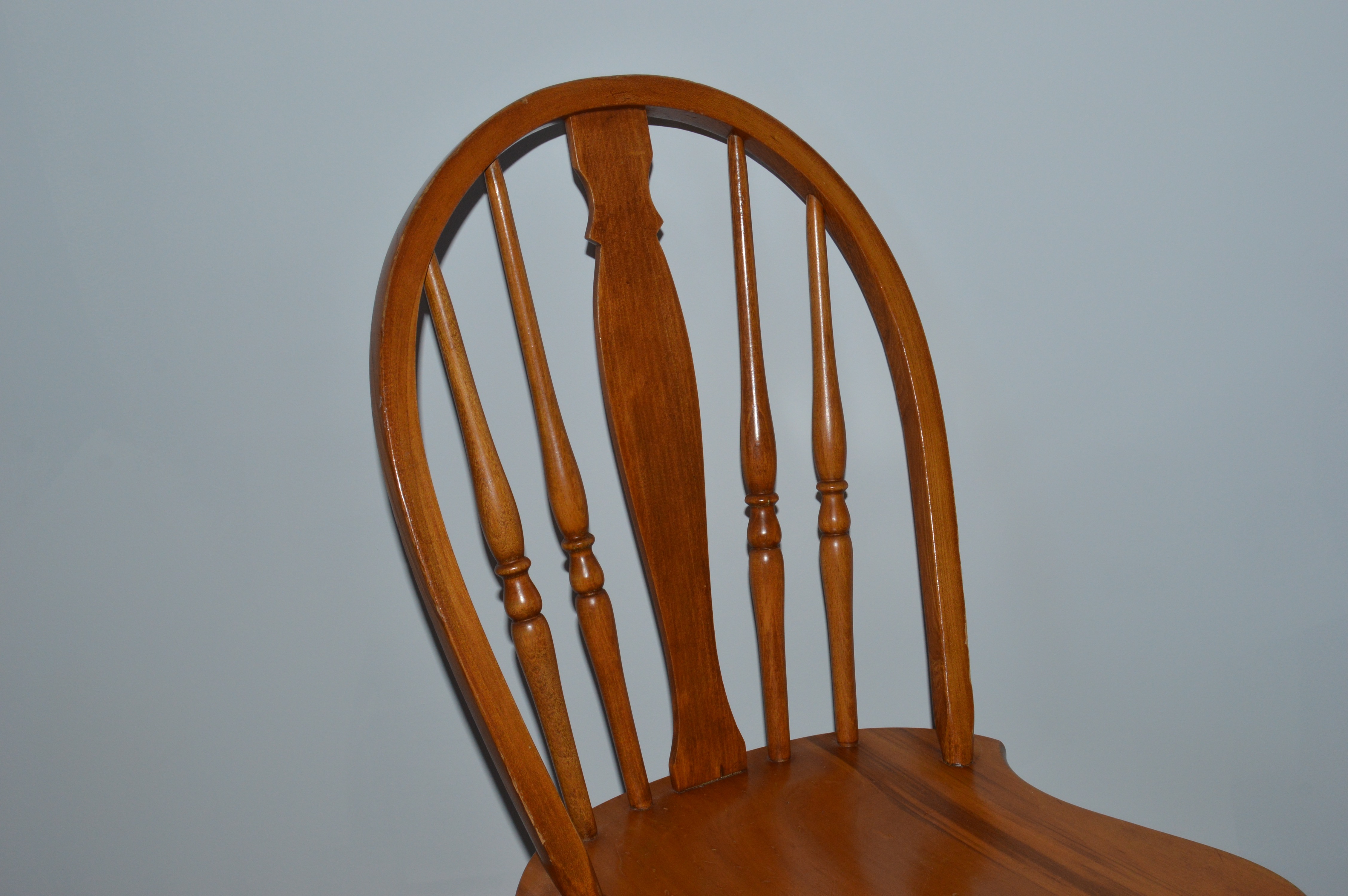 Chippendale Style Desk and Windsor Chair