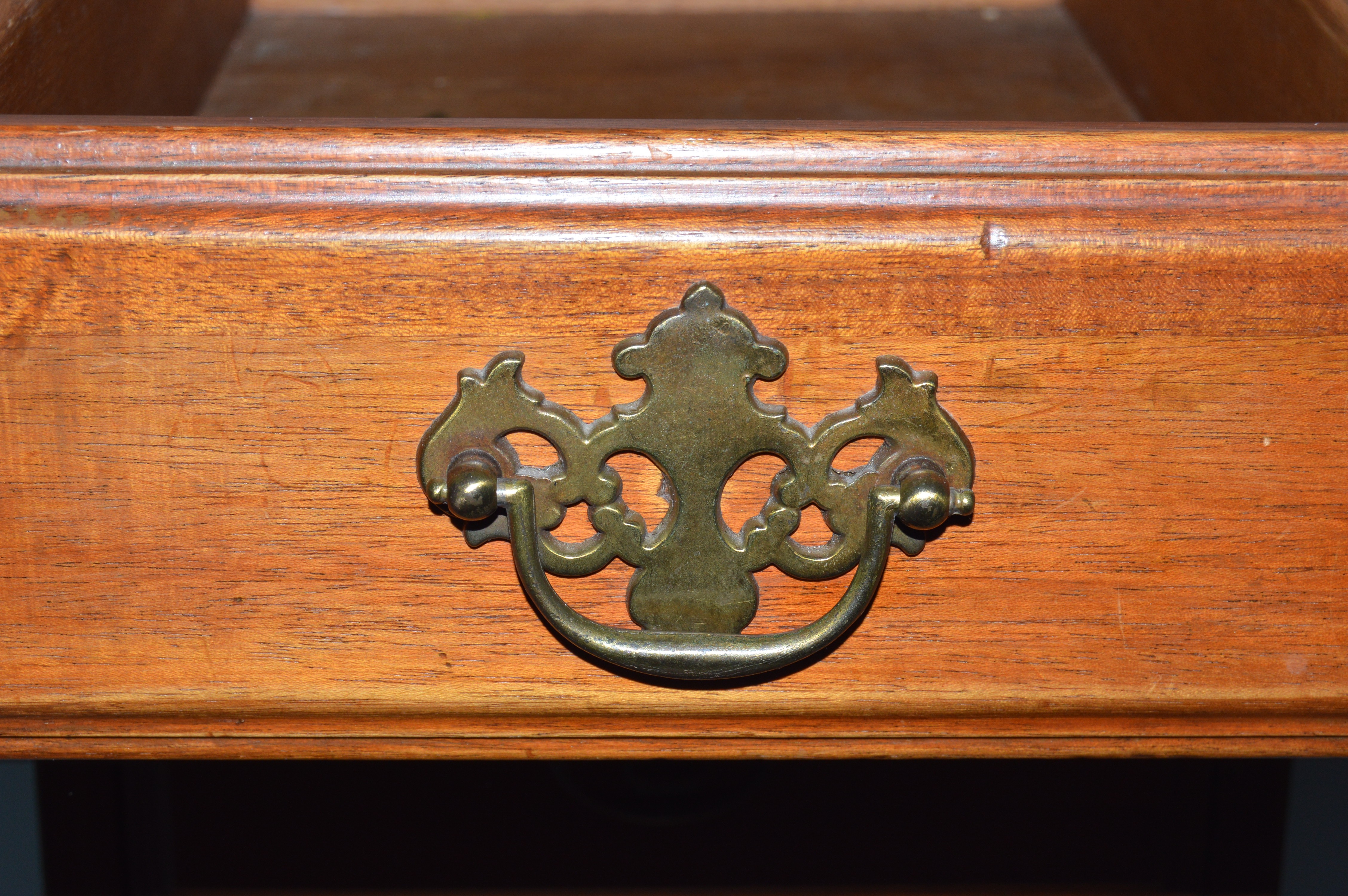 Chippendale Style Desk and Windsor Chair