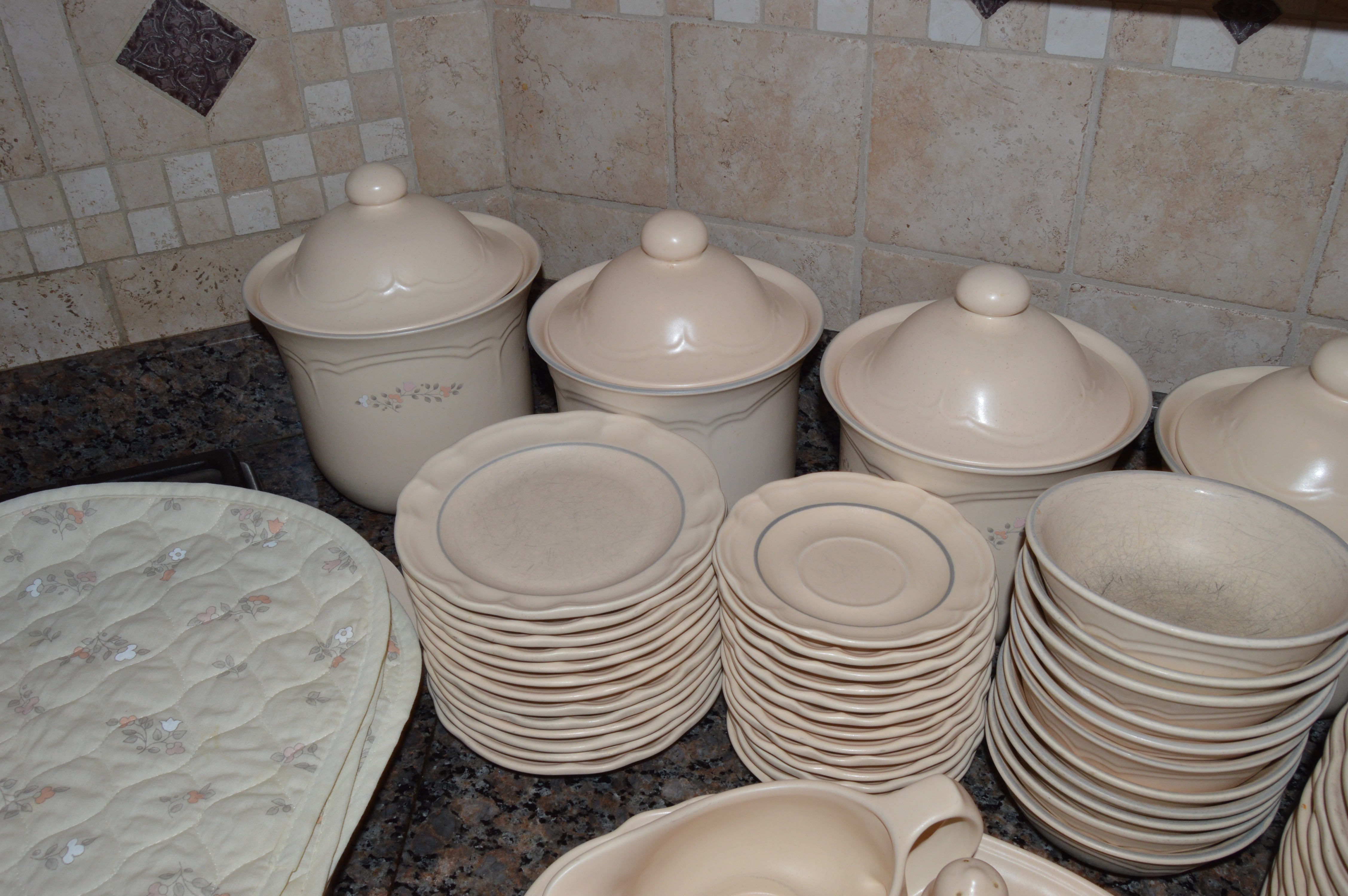 Pfaltzgraff "Remembrance" Dishes and Serveware