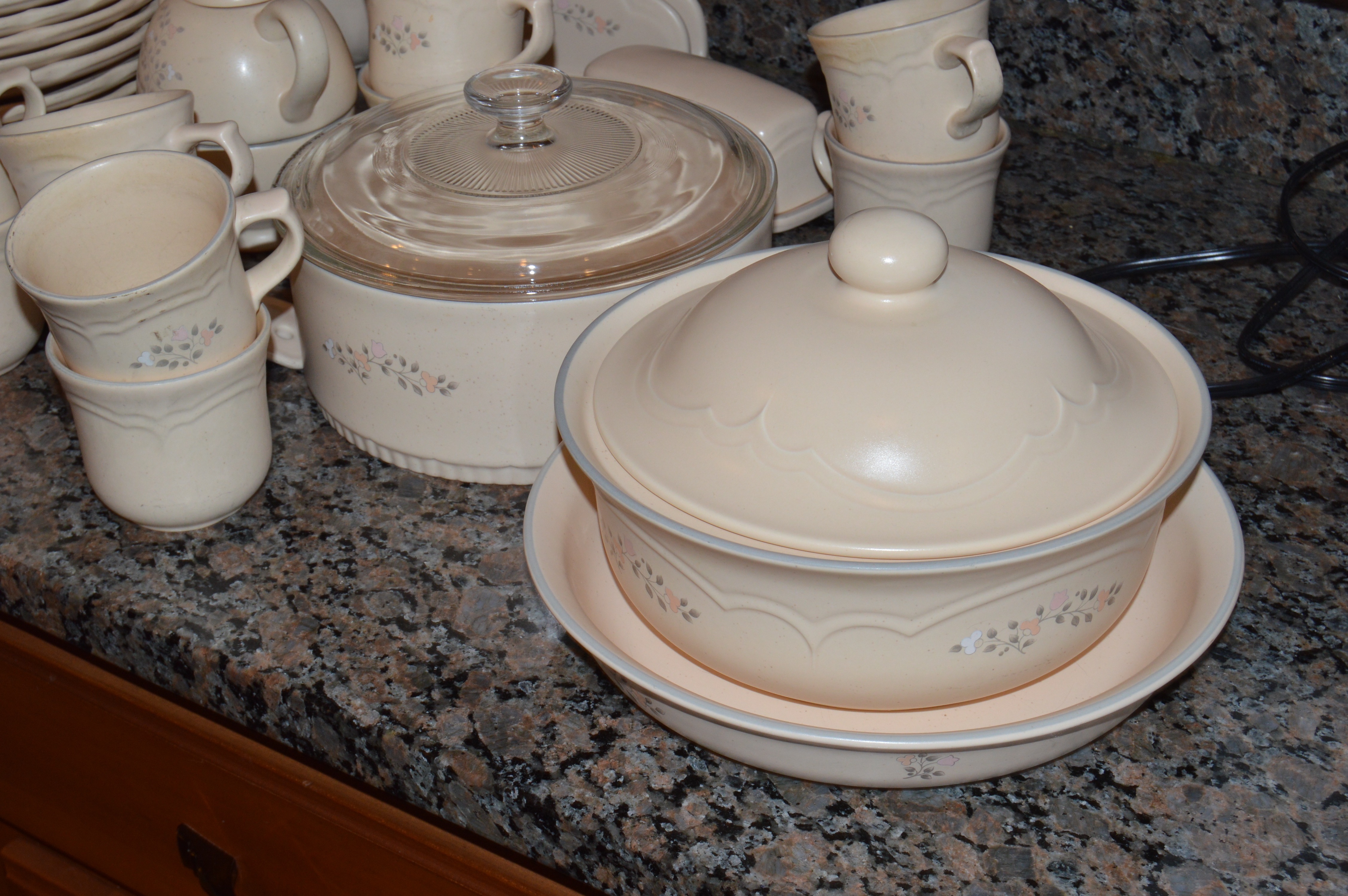 Pfaltzgraff "Remembrance" Dishes and Serveware