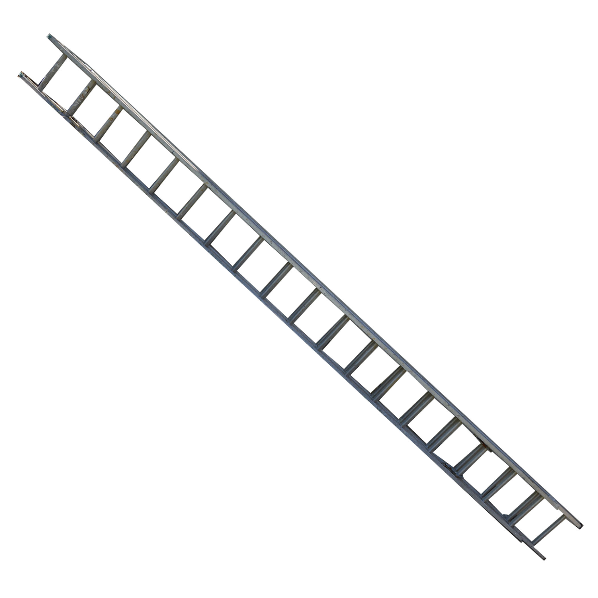 35' Aluminum Extension Ladder and Pair of Levelers