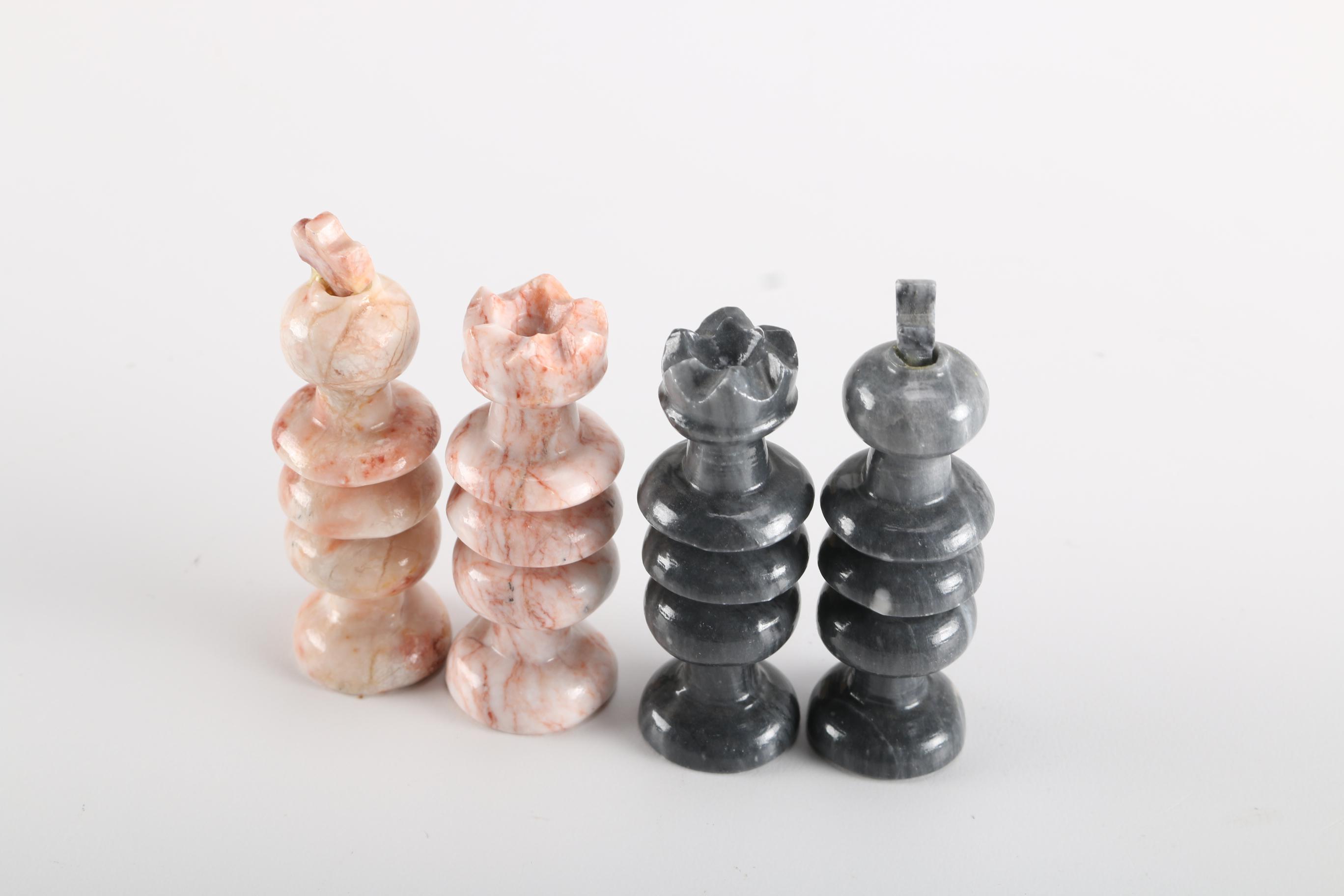 Marble Chess Pieces