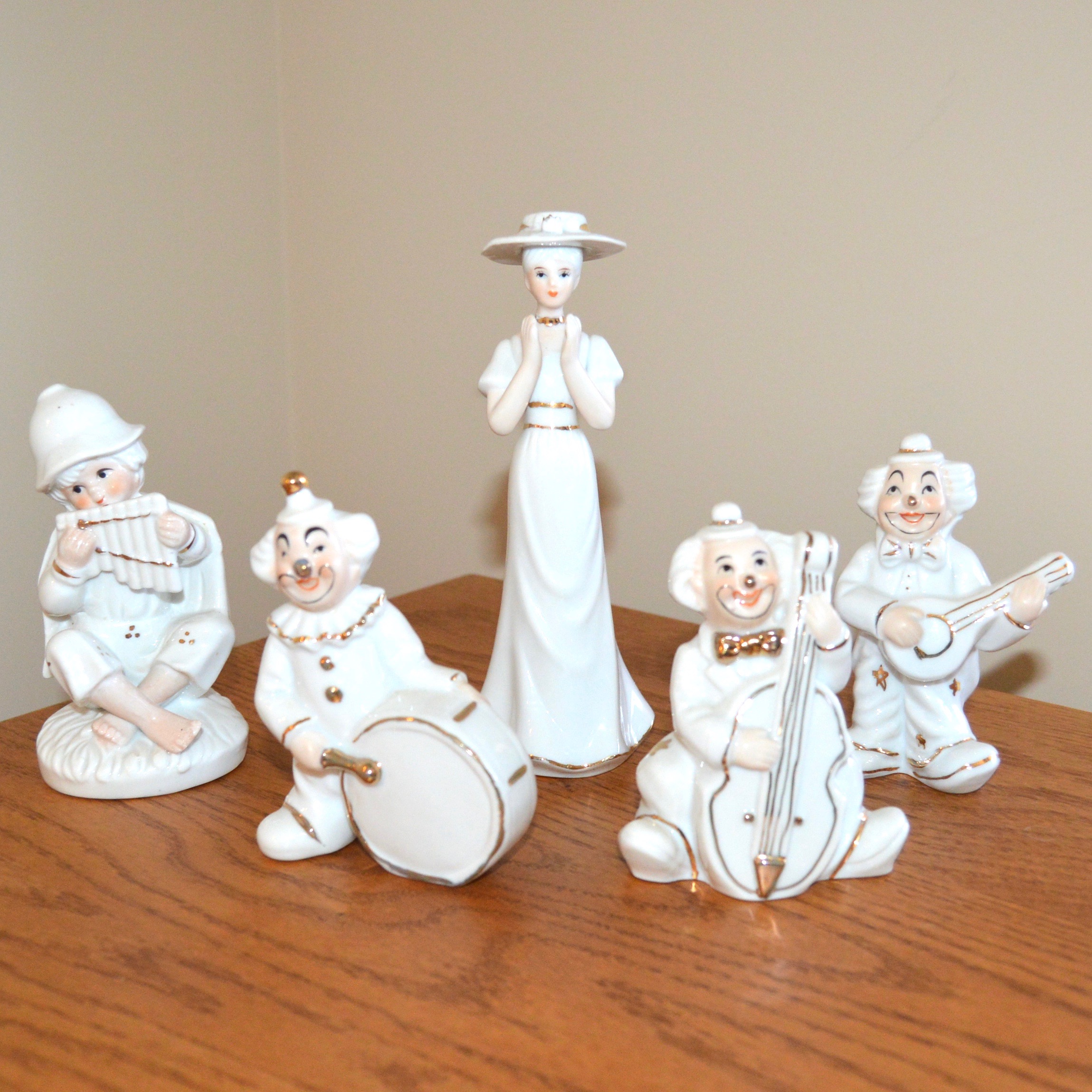 Porcelain Figurines by Monti Piero