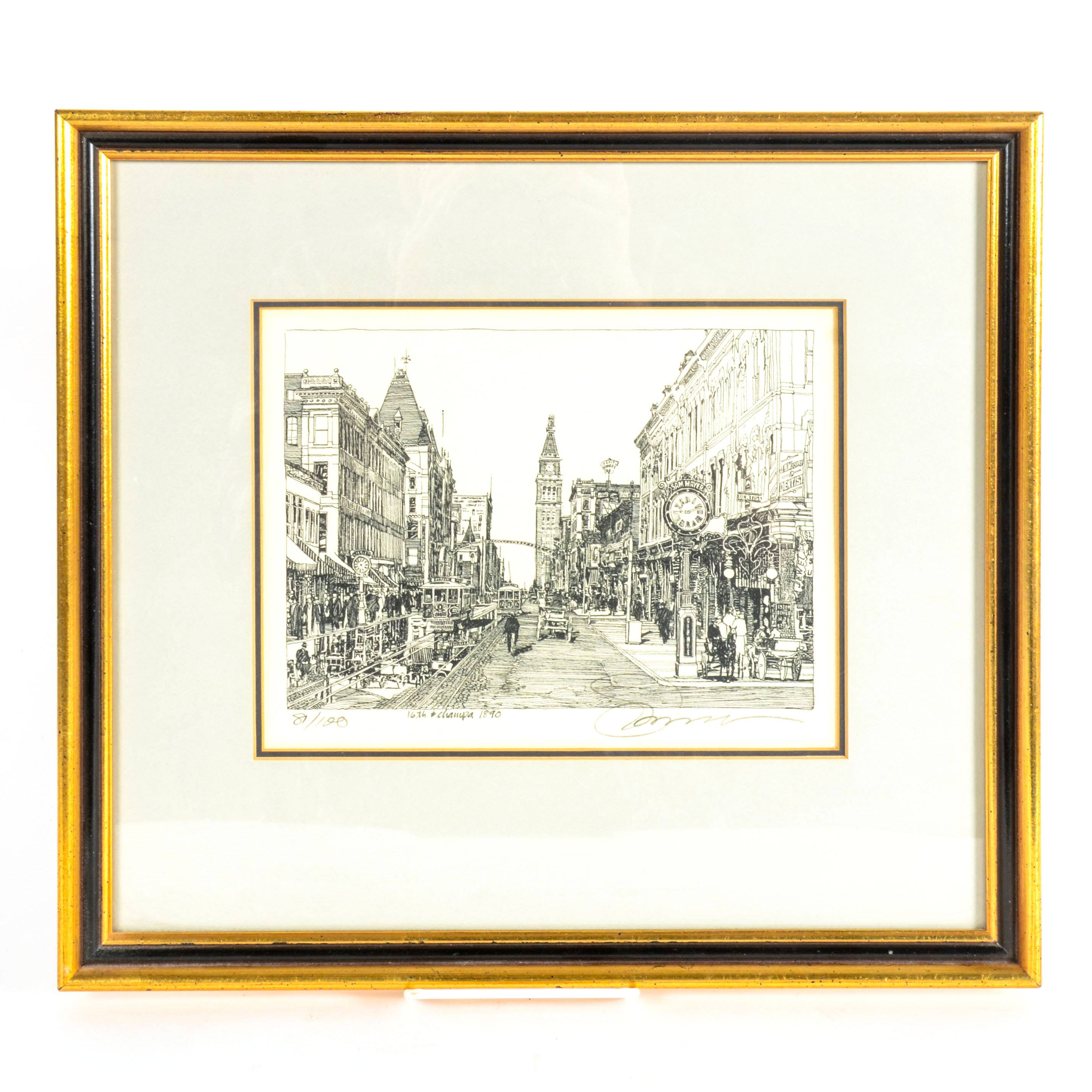 Giclée Print of 16th Street in Denver Colorado