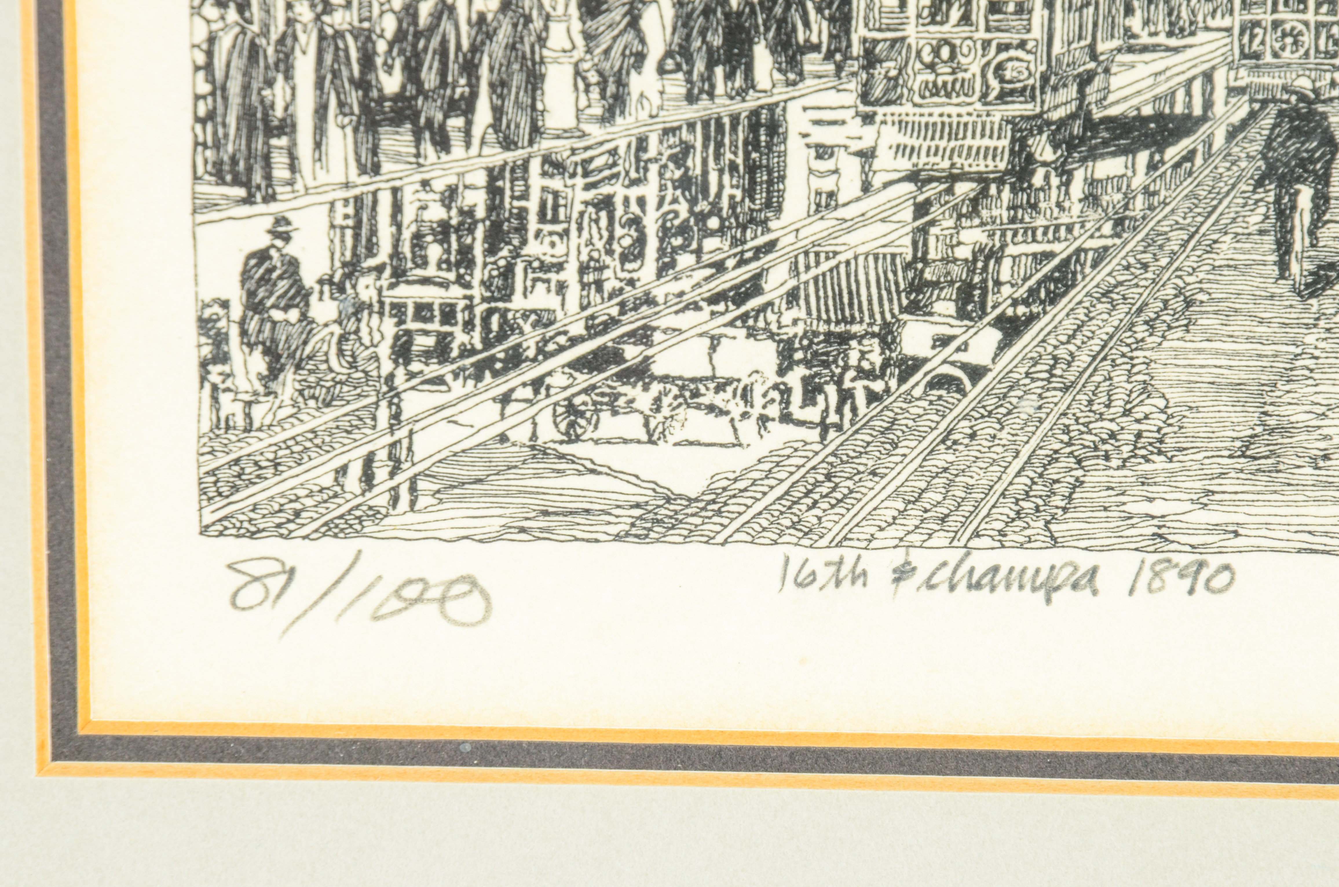 Giclée Print of 16th Street in Denver Colorado