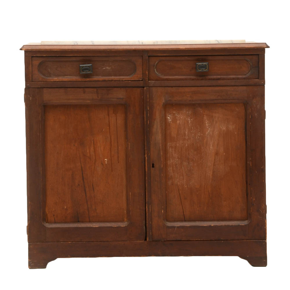 Walnut Victorian Cabinet