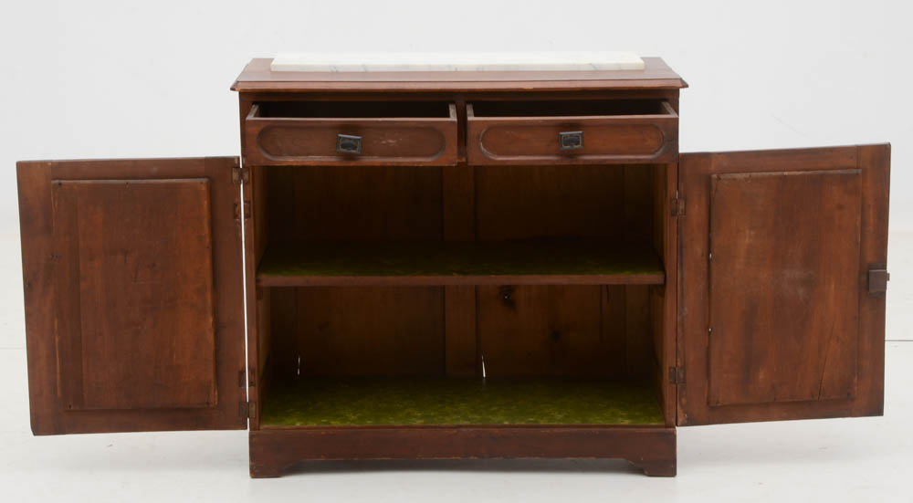 Walnut Victorian Cabinet