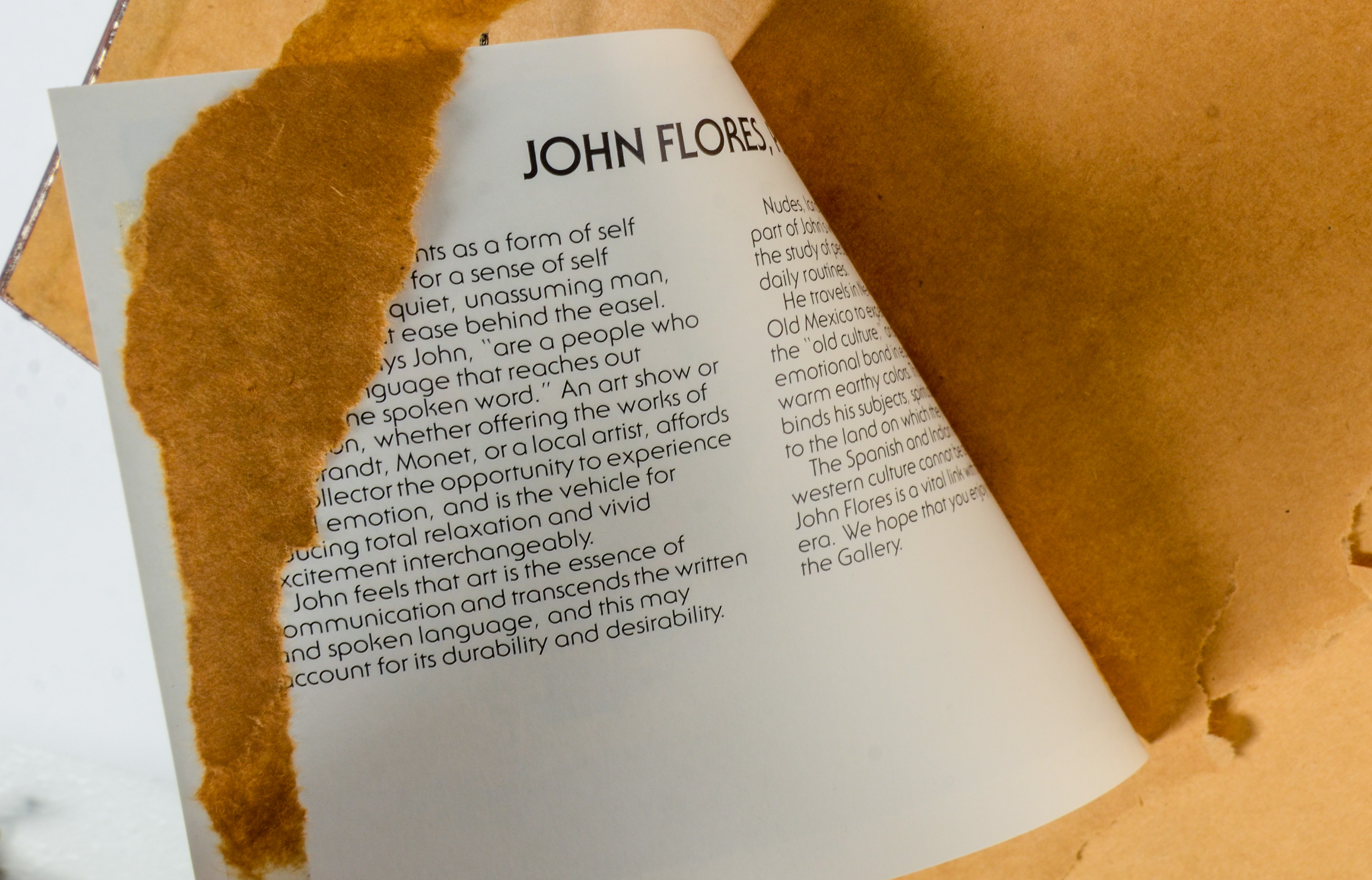 John Flores Original Pastel Drawing