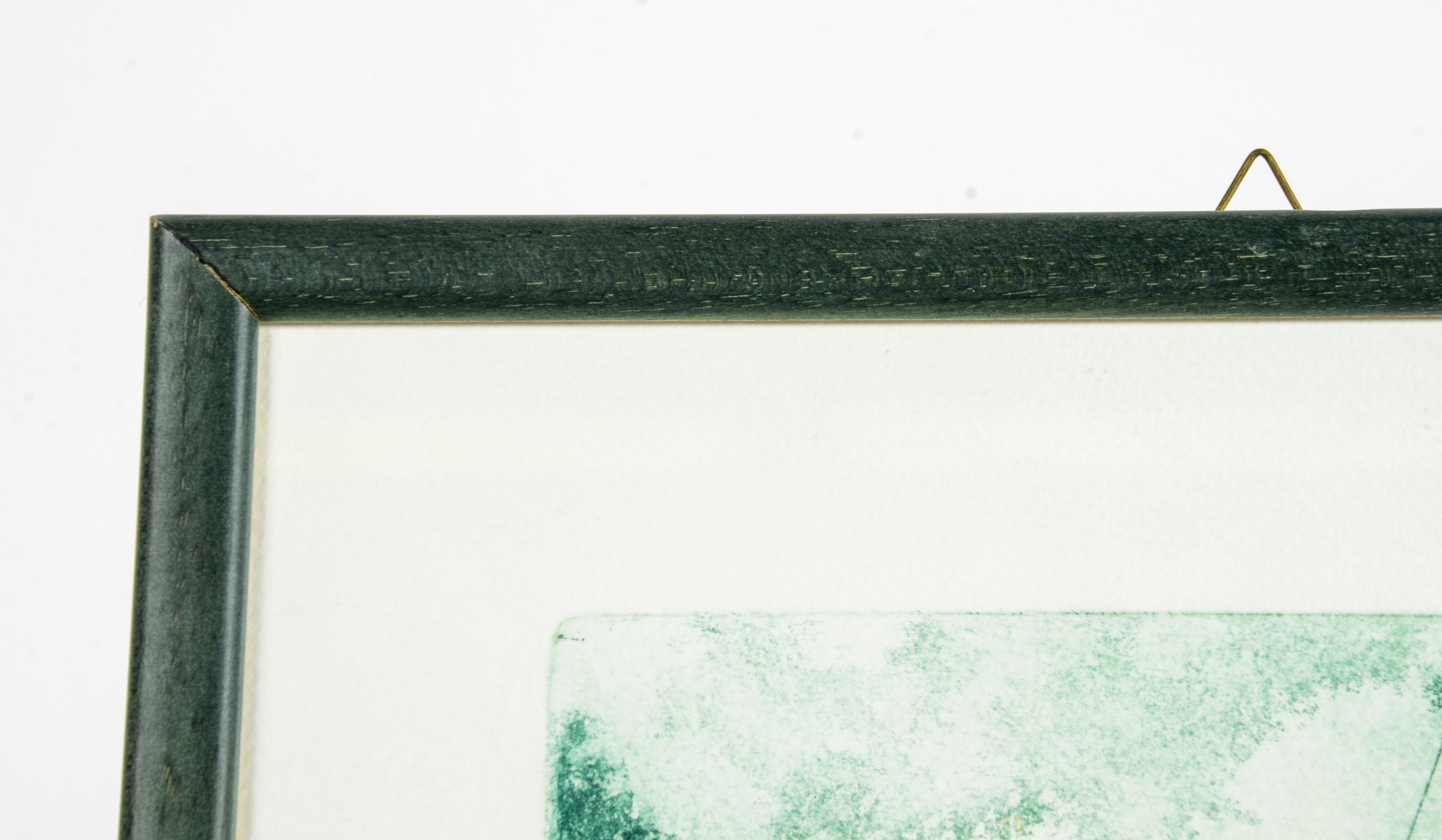 Sipos Istvan Aquatint Depicting Docked Boats