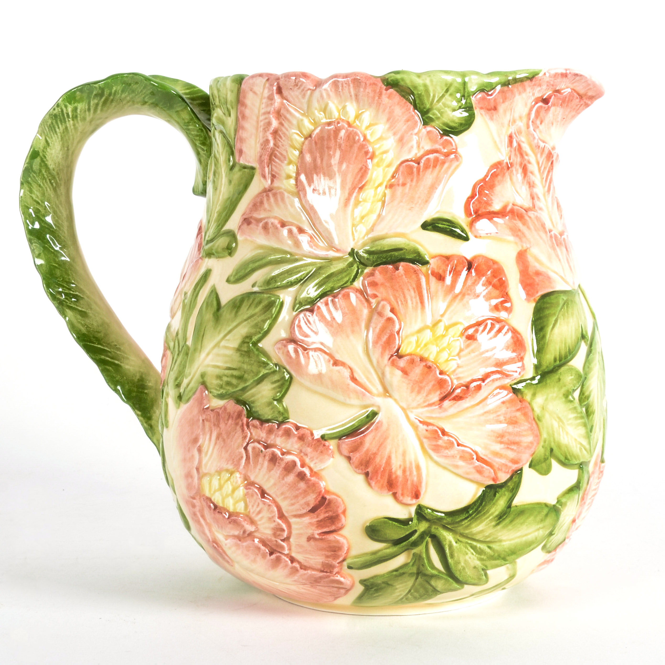 Hand-Painted Fitz and Floyd Pitcher